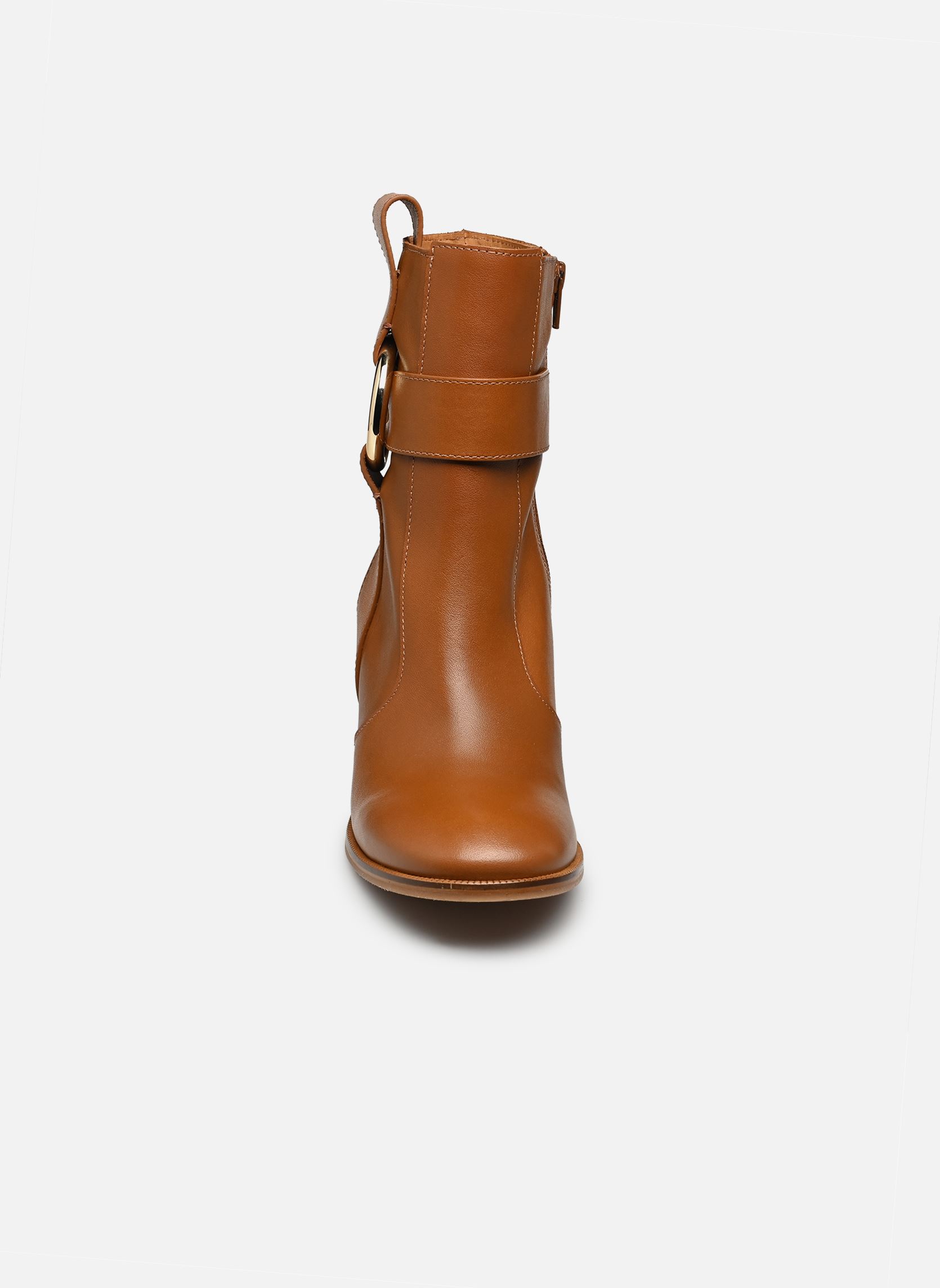 Stiefeletten und Stiefel New Ring Line Ankle Boot damen braun See by Chloé Stiefeletten und Stiefel New Ring Line Ankle Boot damen braun TAN