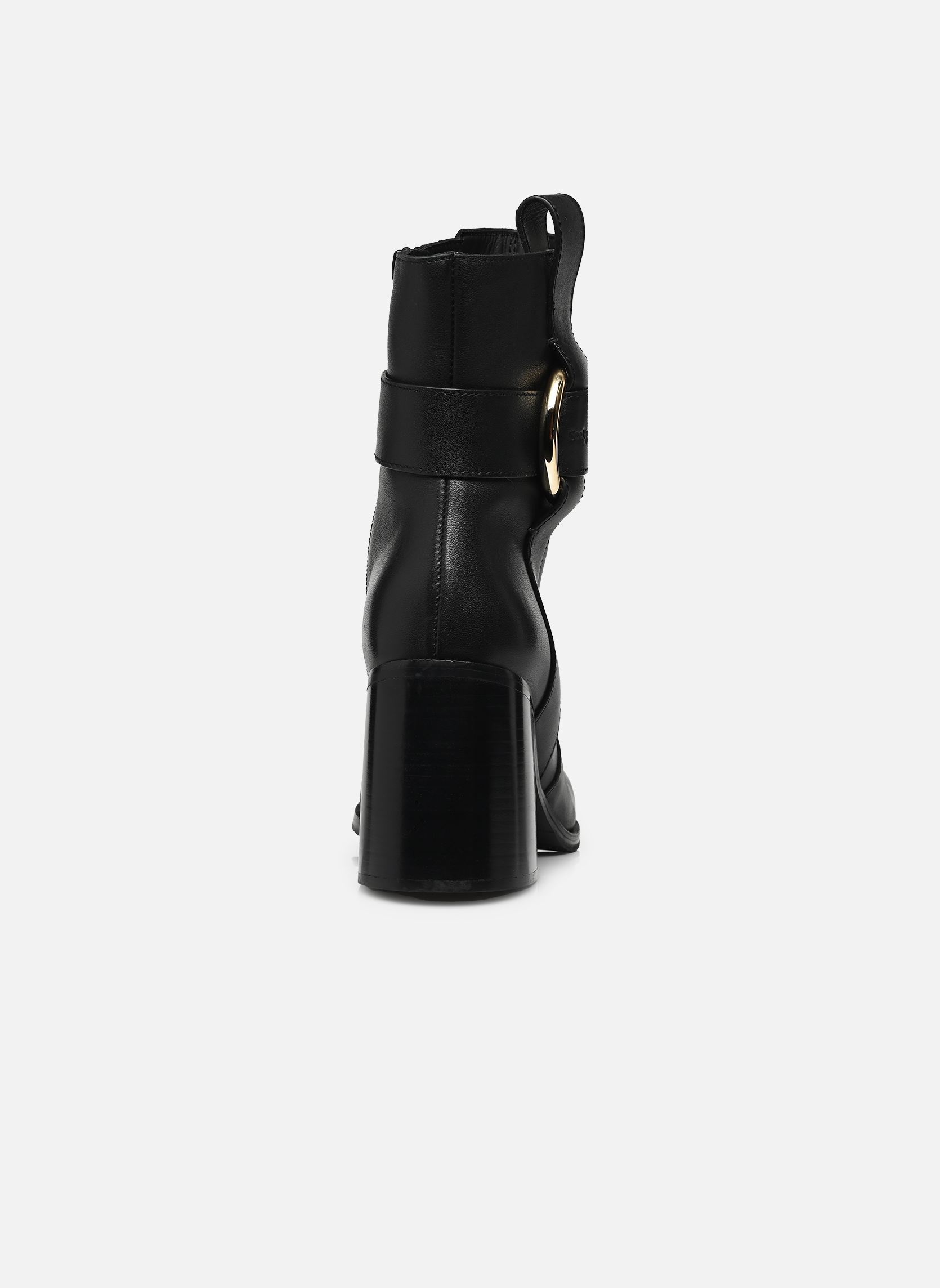 Bottines et boots New Ring Line Ankle Boot femme noir See by Chloé Bottines et boots New Ring Line Ankle Boot femme noir BLACK