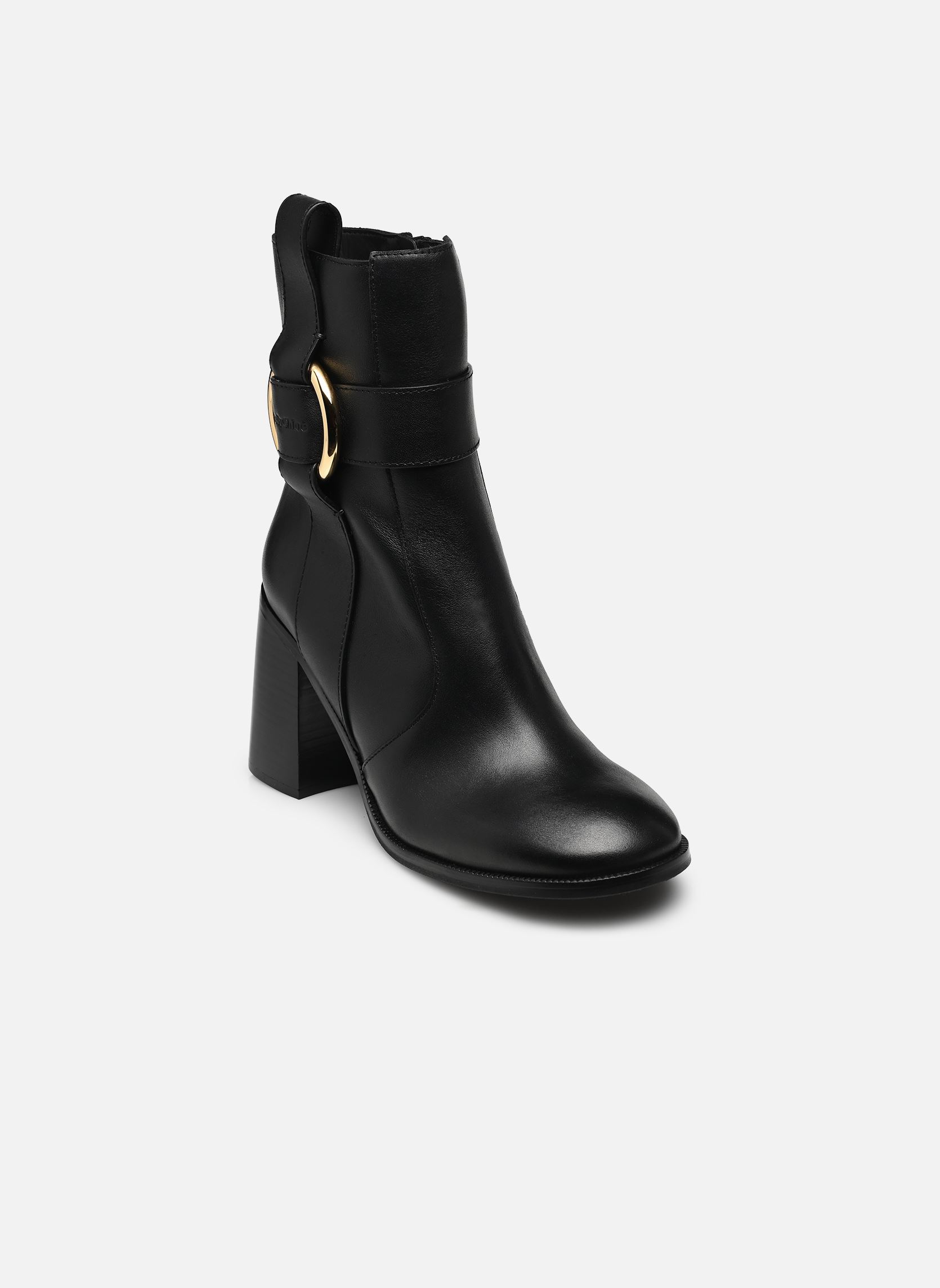 Bottines et boots New Ring Line Ankle Boot femme noir See by Chloé Bottines et boots New Ring Line Ankle Boot femme noir BLACK