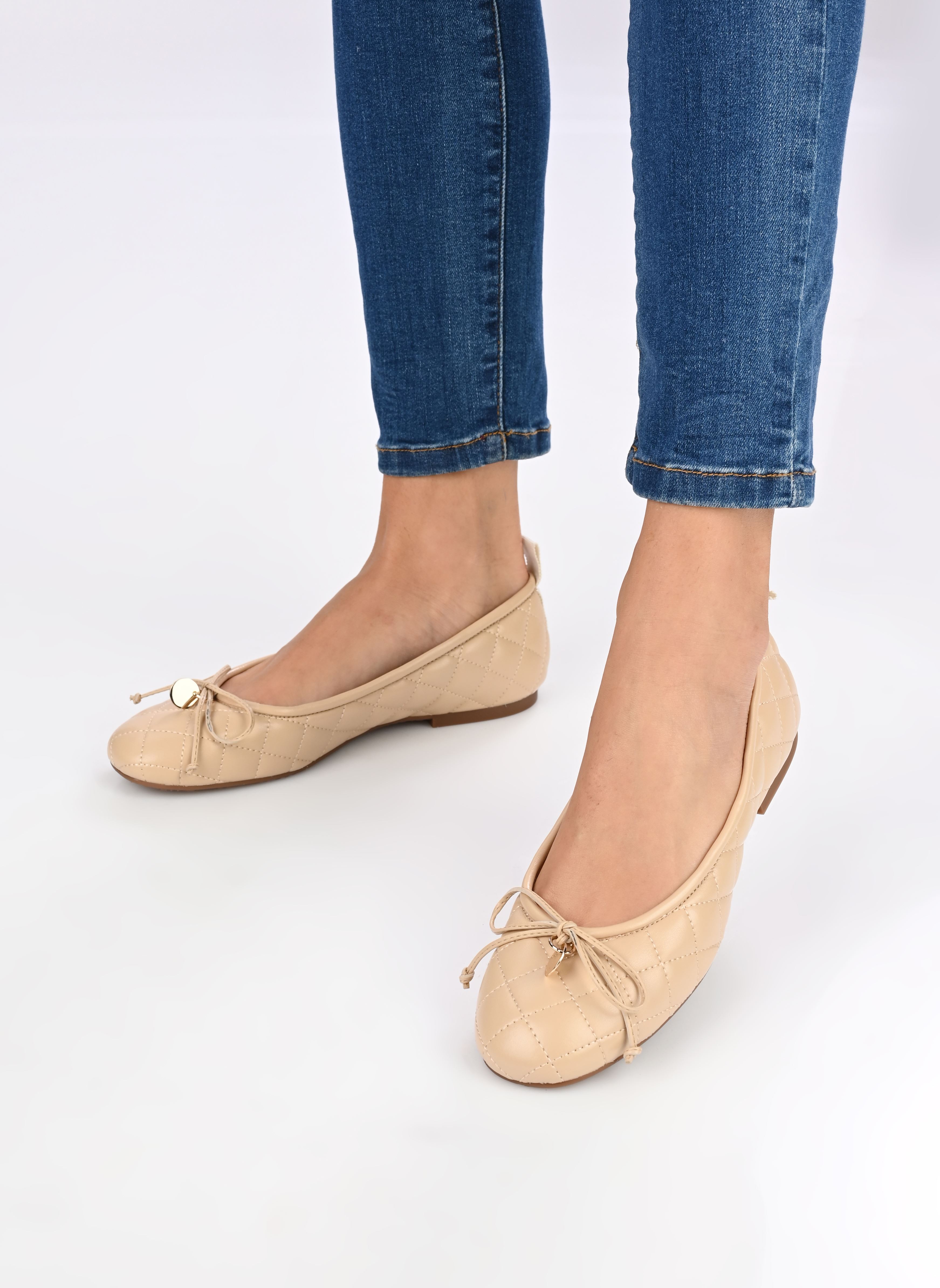 Klassische Ballerinas Jodie Flat damen beige See by Chloé Klassische Ballerinas Jodie Flat damen beige NUDE
