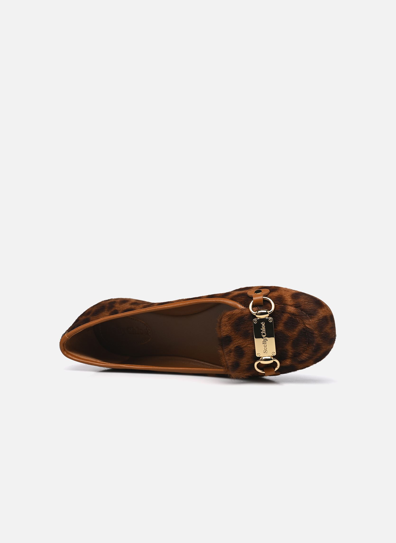 Bailarinas clásicas Signature 1 Flat mujer marrón See by Chloé Bailarinas clásicas Signature 1 Flat mujer marrón TAN