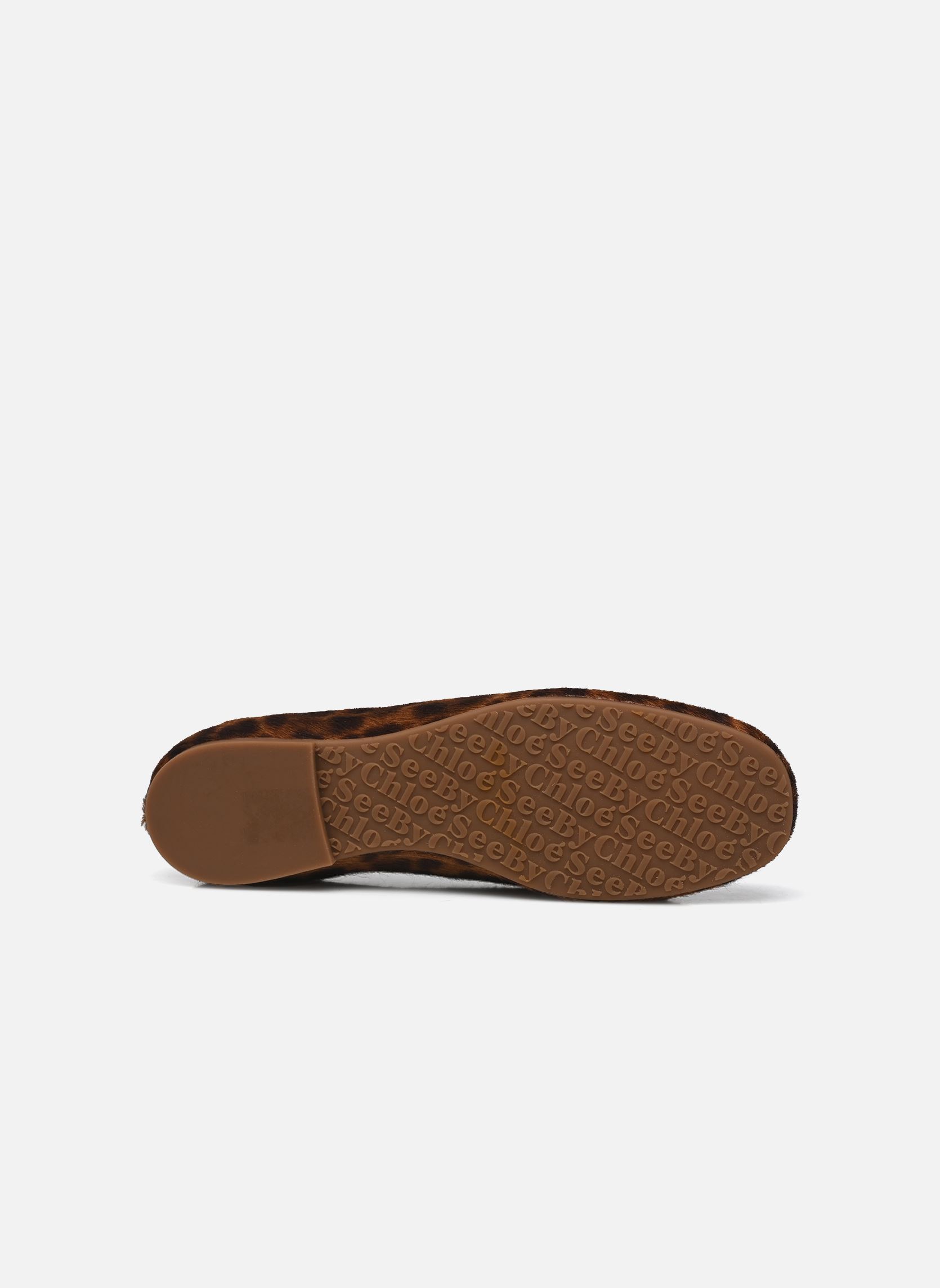 Bailarinas clásicas Signature 1 Flat mujer marrón See by Chloé Bailarinas clásicas Signature 1 Flat mujer marrón TAN