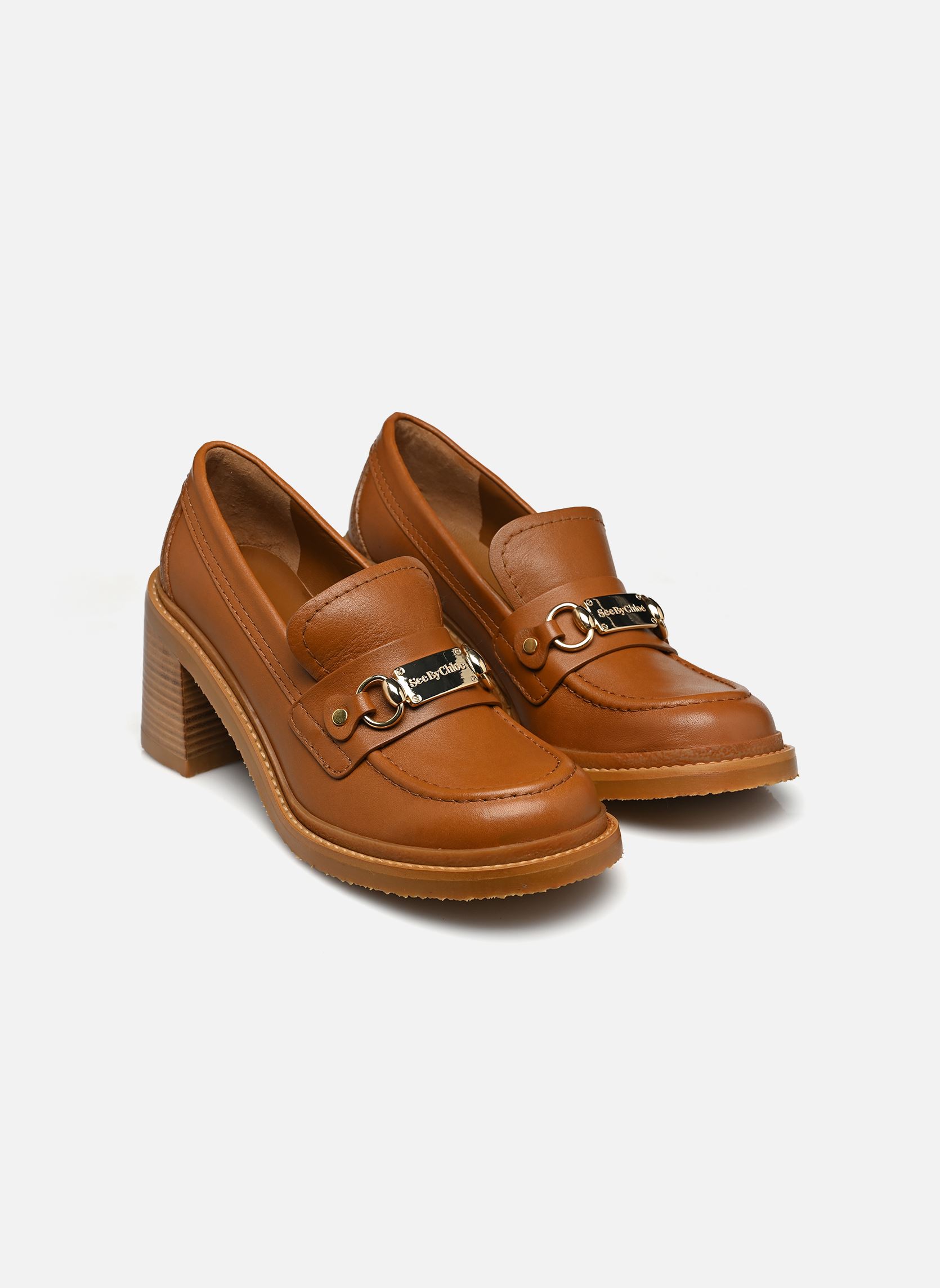 Loafer Signature 1 Loafer damen braun See by Chloé Loafer Signature 1 Loafer damen braun TAN
