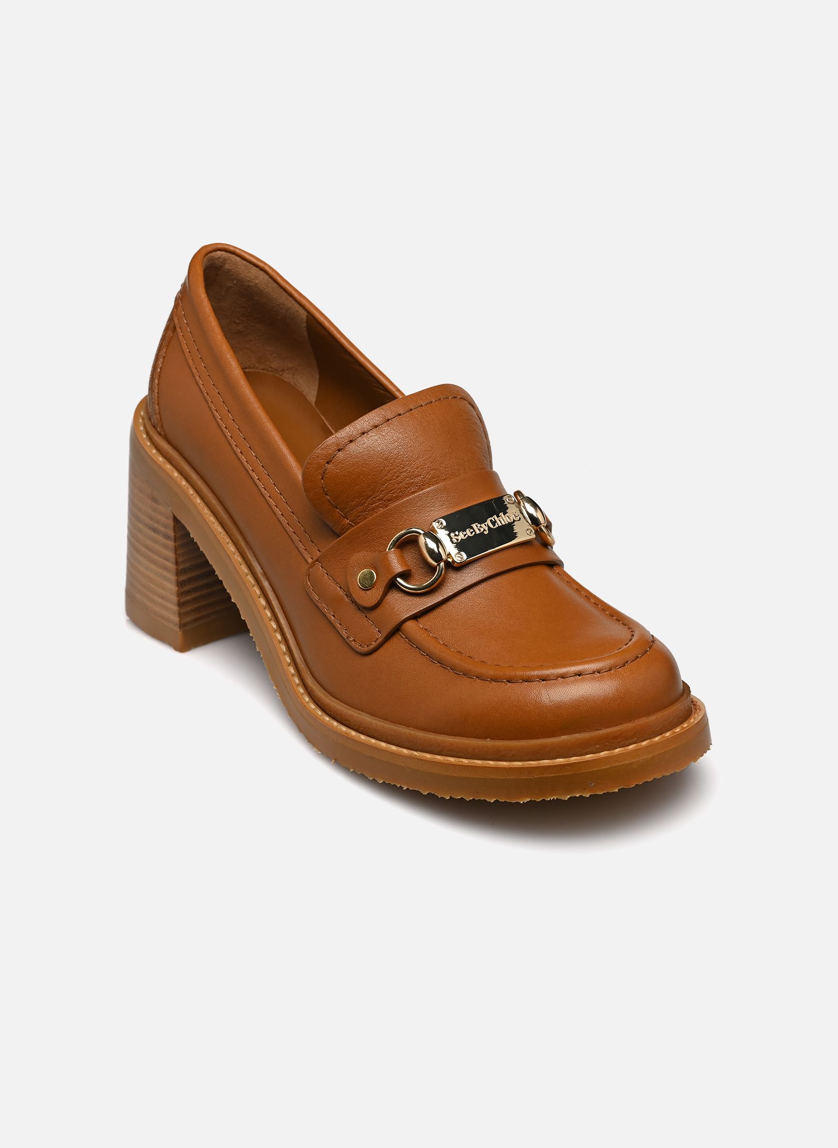 Loafer Signature 1 Loafer damen braun See by Chloé Loafer Signature 1 Loafer damen braun TAN