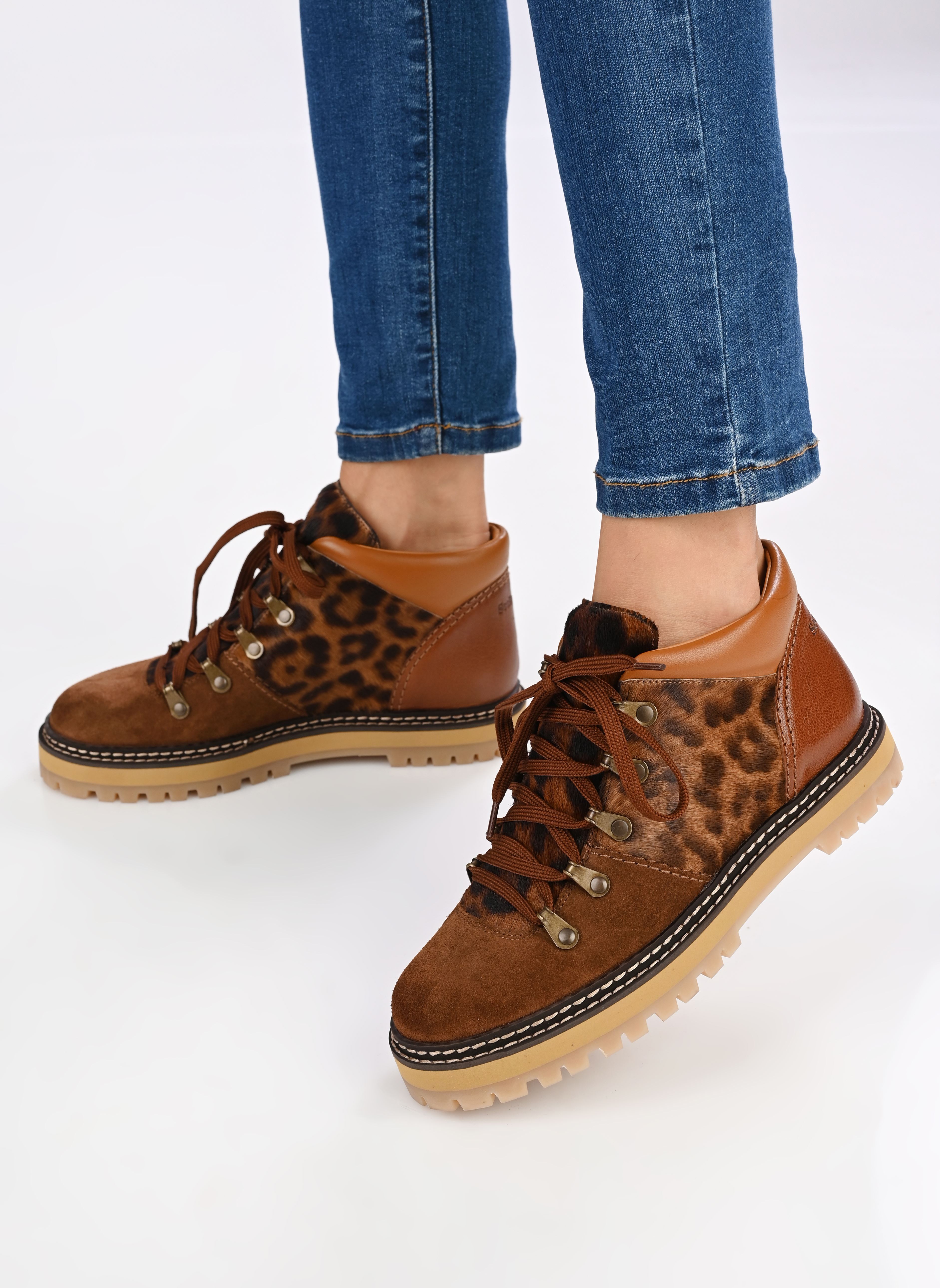 Bottines à lacets Eileen Derby femme marron See by Chloé Bottines à lacets Eileen Derby femme marron BROWN