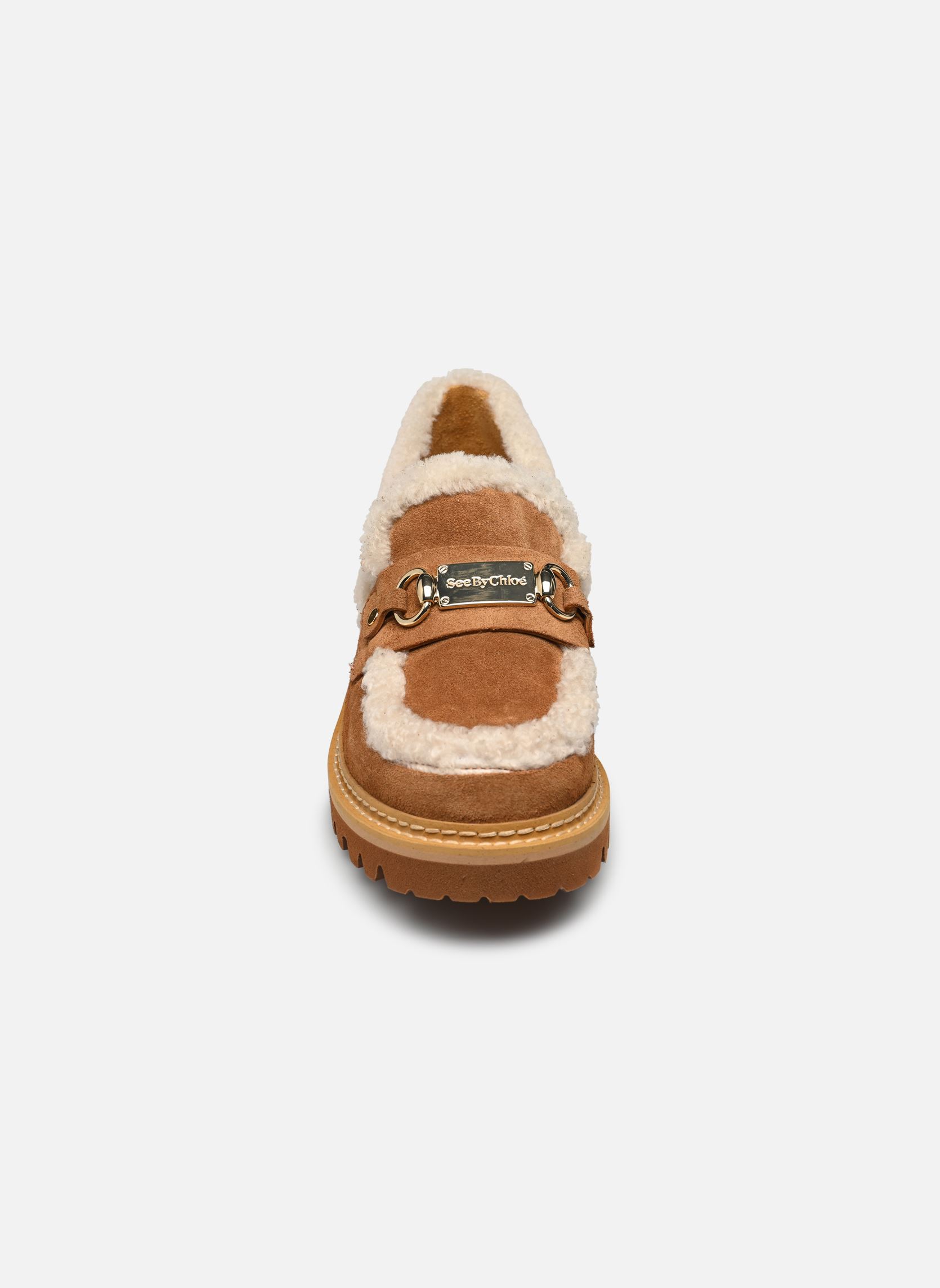 Mocassins Juliet Loafer femme marron See by Chloé Mocassins Juliet Loafer femme marron TAN