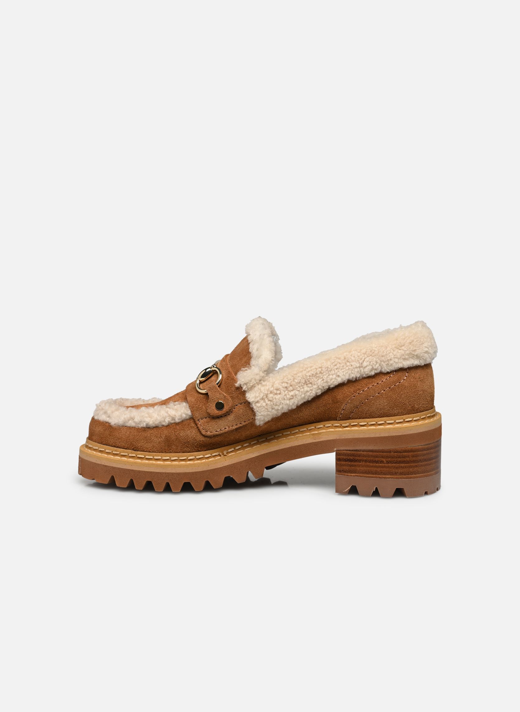 Mocassins Juliet Loafer femme marron See by Chloé Mocassins Juliet Loafer femme marron TAN