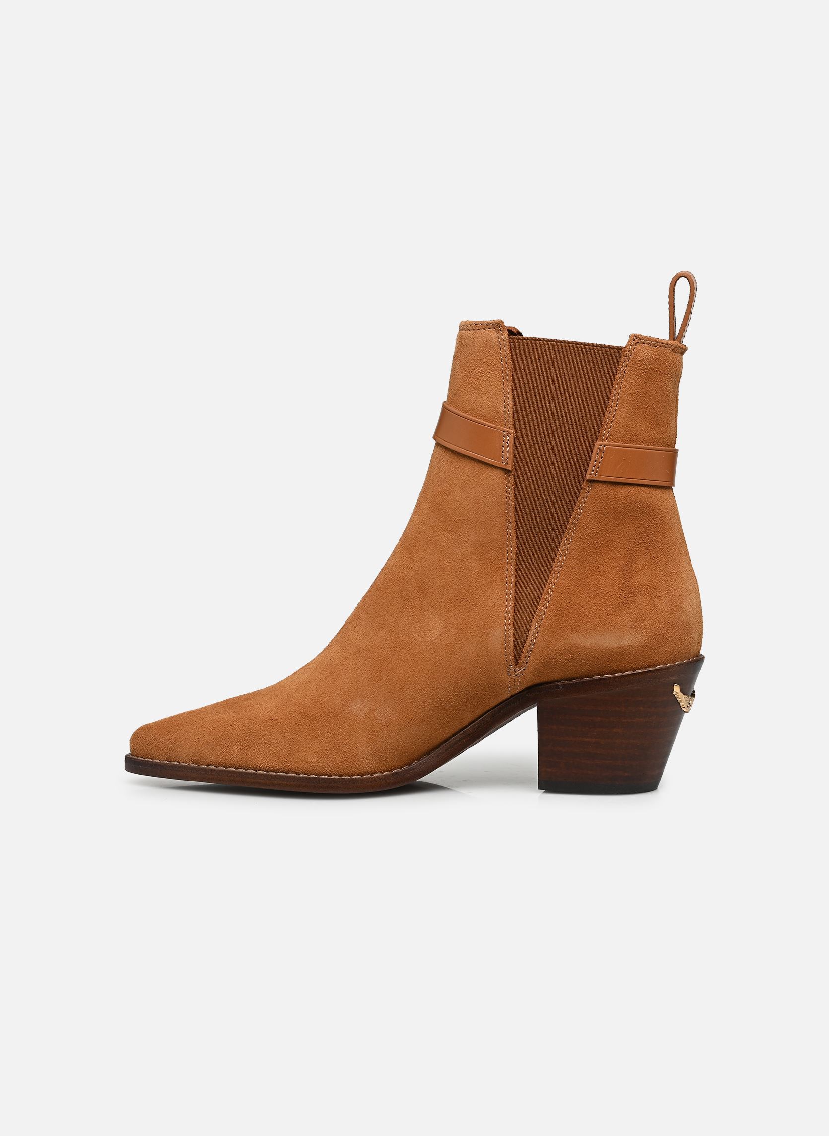 Stivaletti e stivali Tyler Cecilia Suede donna marrone Zadig & Voltaire Stivaletti e stivali Tyler Cecilia Suede donna marrone HERITAGE