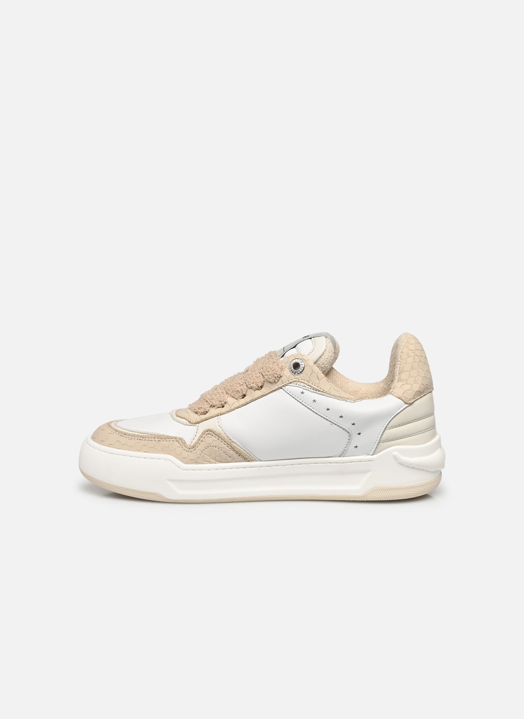 Lage sneakers Wings Leather Mix dames wit Zadig & Voltaire Lage sneakers Wings Leather Mix dames wit Ice