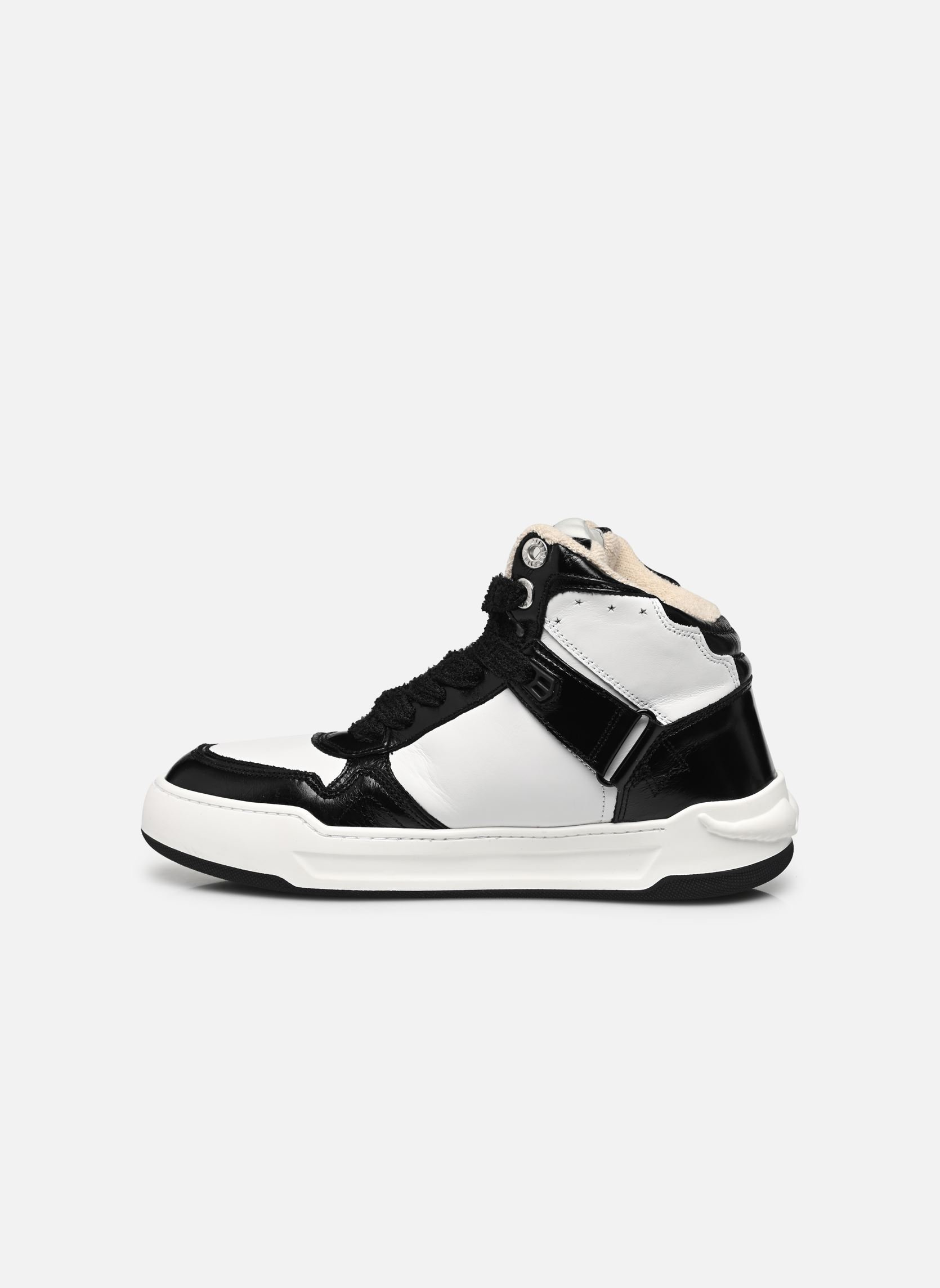 Sneakers basse High Wings Leather Mix donna nero Zadig & Voltaire Sneakers basse High Wings Leather Mix donna nero Noir