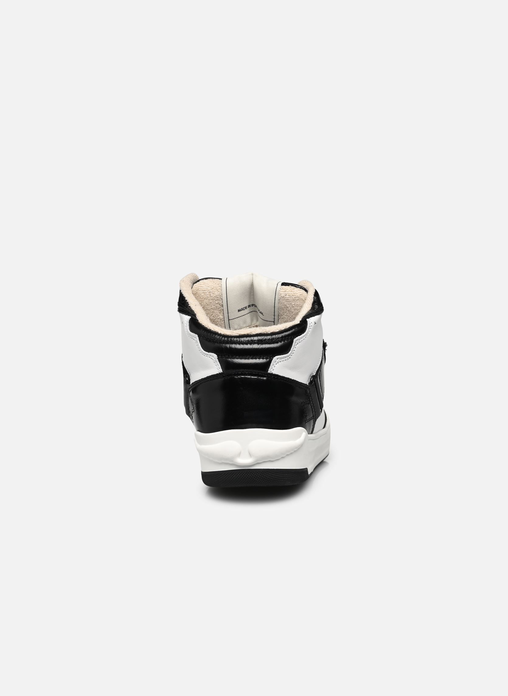 Sneakers basse High Wings Leather Mix donna nero Zadig & Voltaire Sneakers basse High Wings Leather Mix donna nero Noir