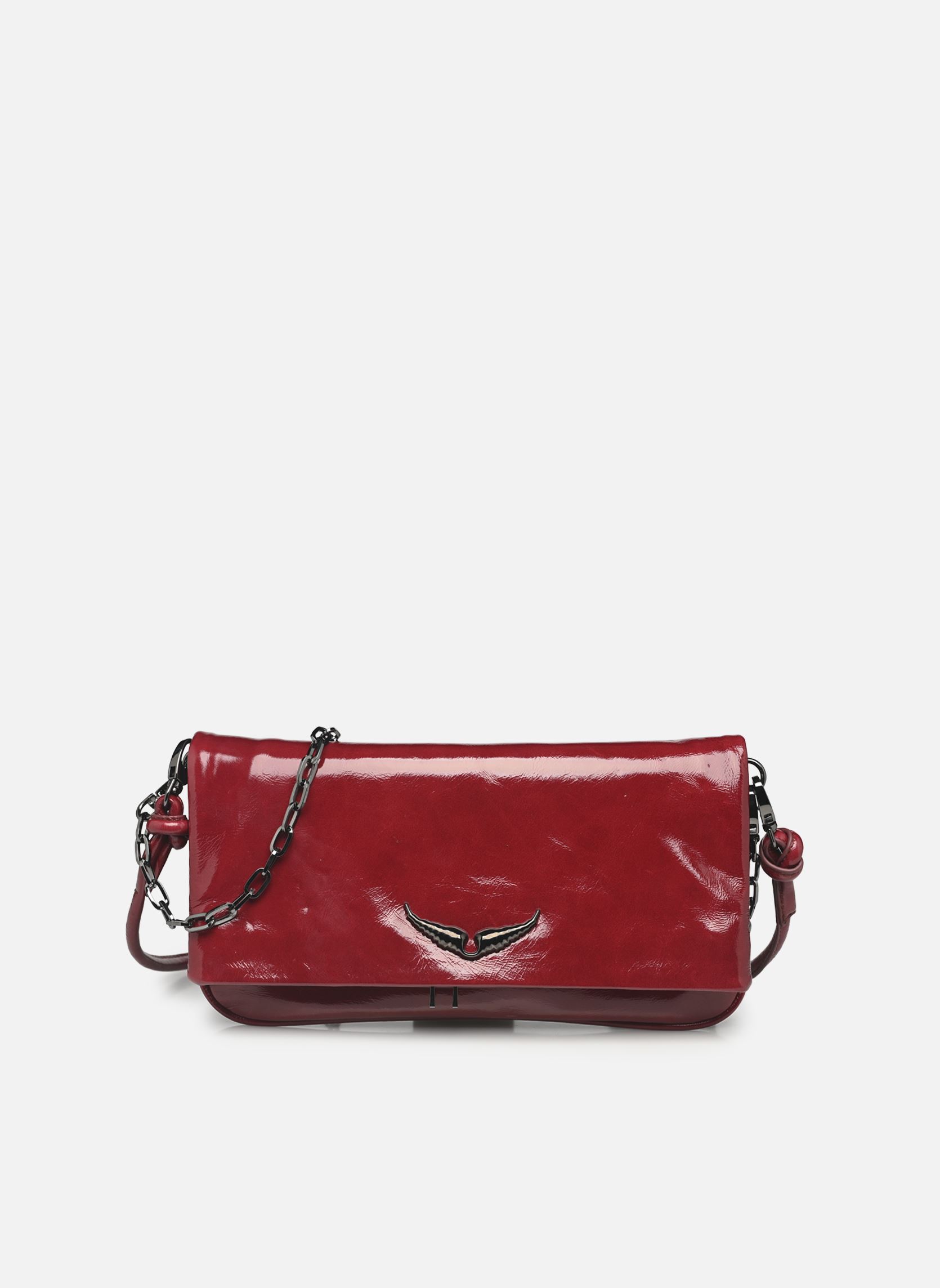 Schoudertassen Rock Eternal Creased Patent dames rood Zadig & Voltaire Schoudertassen Rock Eternal Creased Patent dames rood FURIOUS