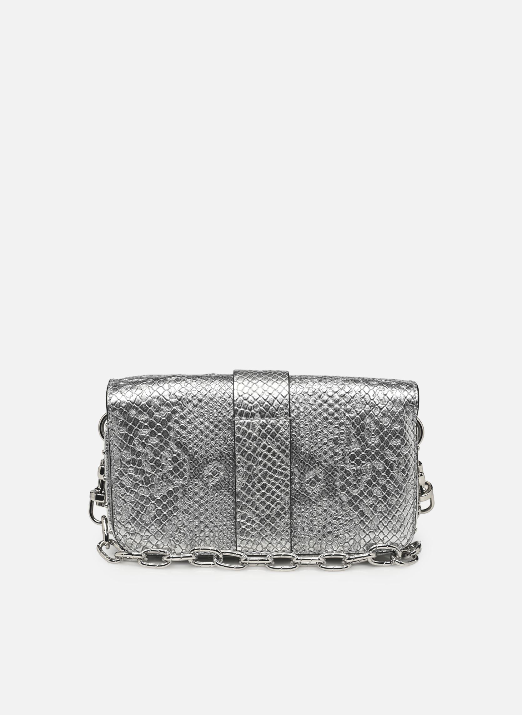 Sacs bandoulière Kate Wallet Metallic Wild femme argent Zadig & Voltaire Sacs bandoulière Kate Wallet Metallic Wild femme argent SILVER
