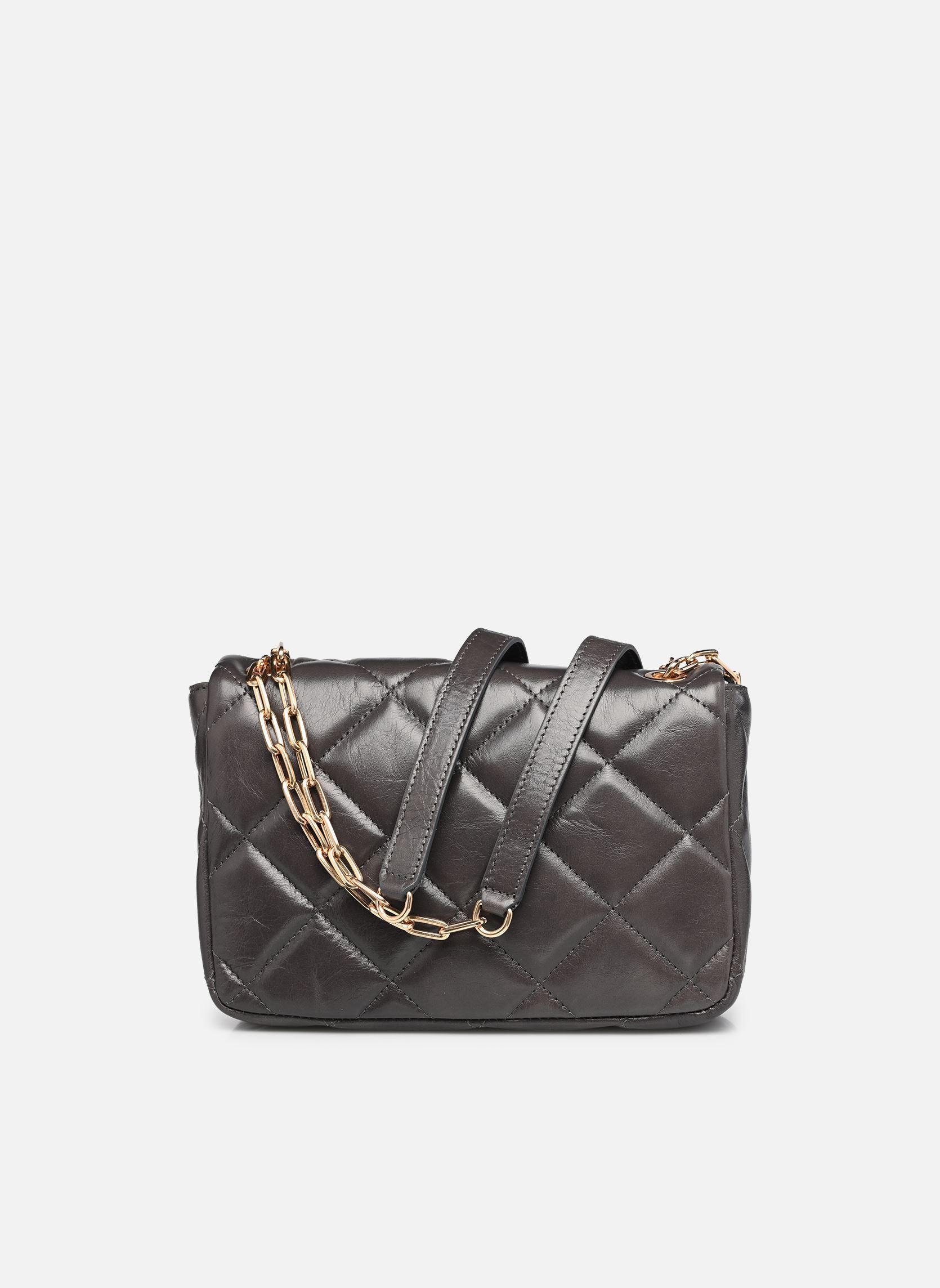 Taschen Grand Moon Matelasse En Cuir Craquele damen grau Vanessa Bruno Taschen Grand Moon Matelasse En Cuir Craquele damen grau CENDRE