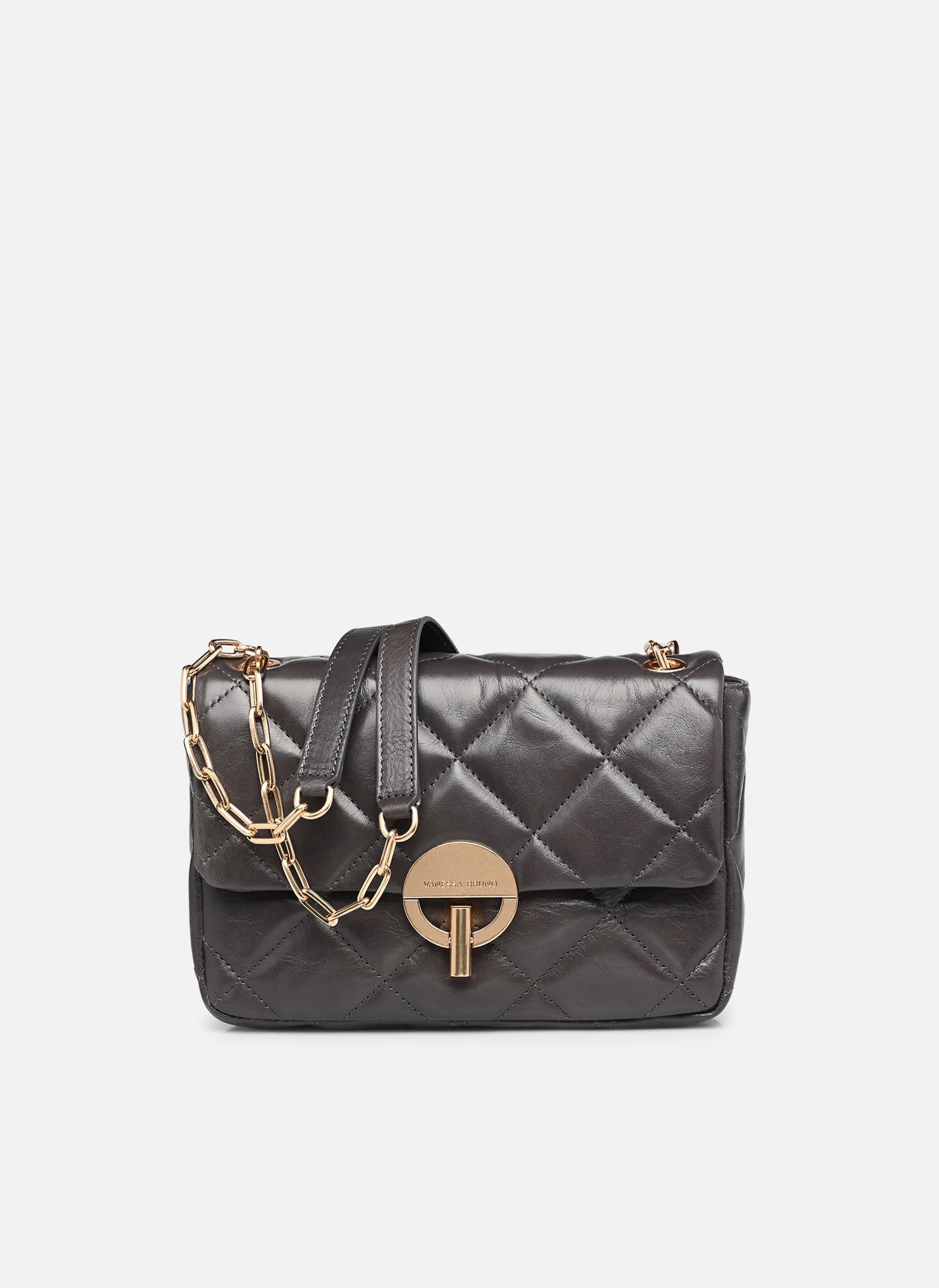 Taschen Grand Moon Matelasse En Cuir Craquele damen grau Vanessa Bruno Taschen Grand Moon Matelasse En Cuir Craquele damen grau CENDRE