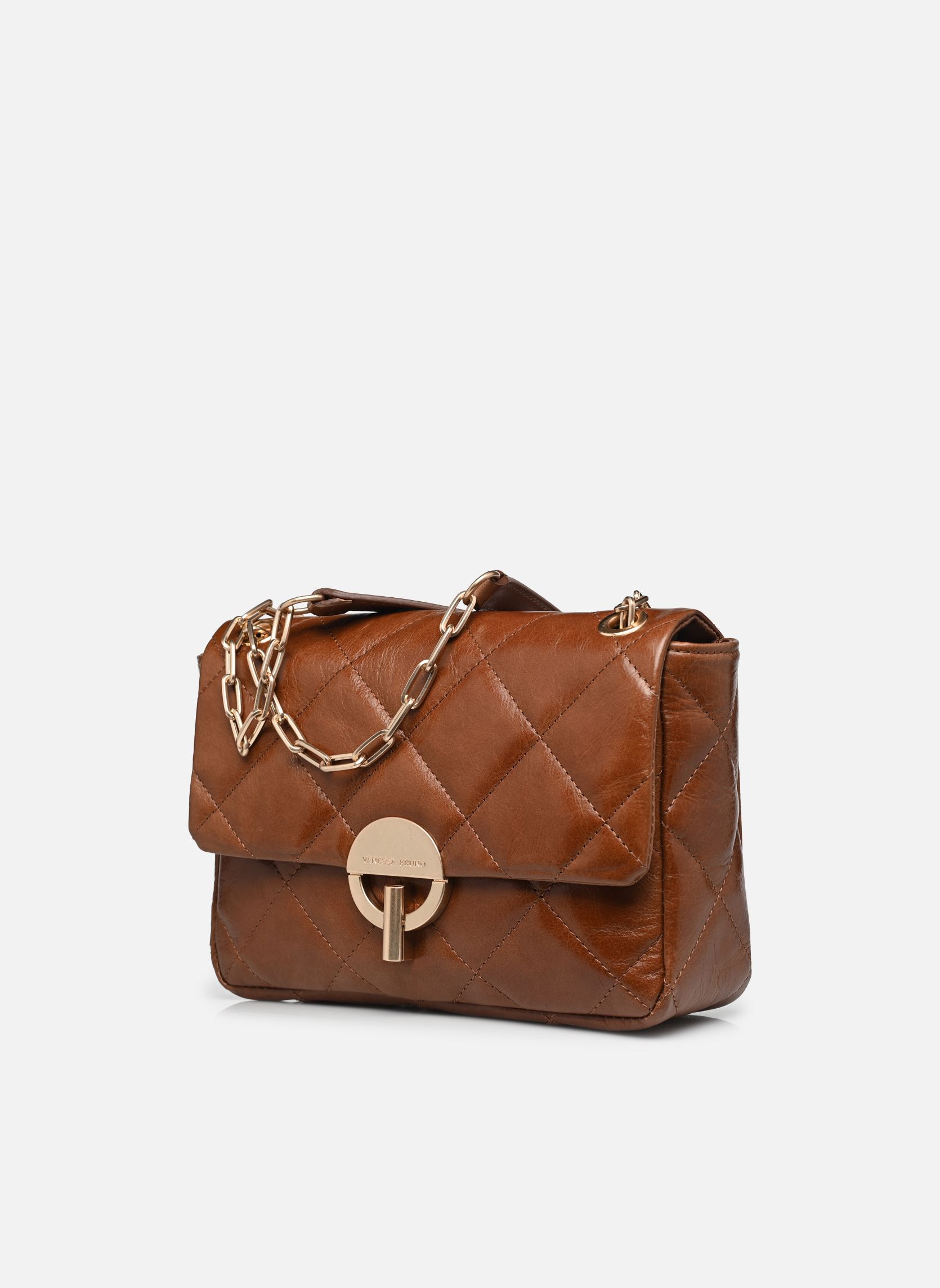 Schoudertassen Grand Moon Matelasse En Cuir Craquele dames bruin Vanessa Bruno Schoudertassen Grand Moon Matelasse En Cuir Craquele dames bruin HAVANE