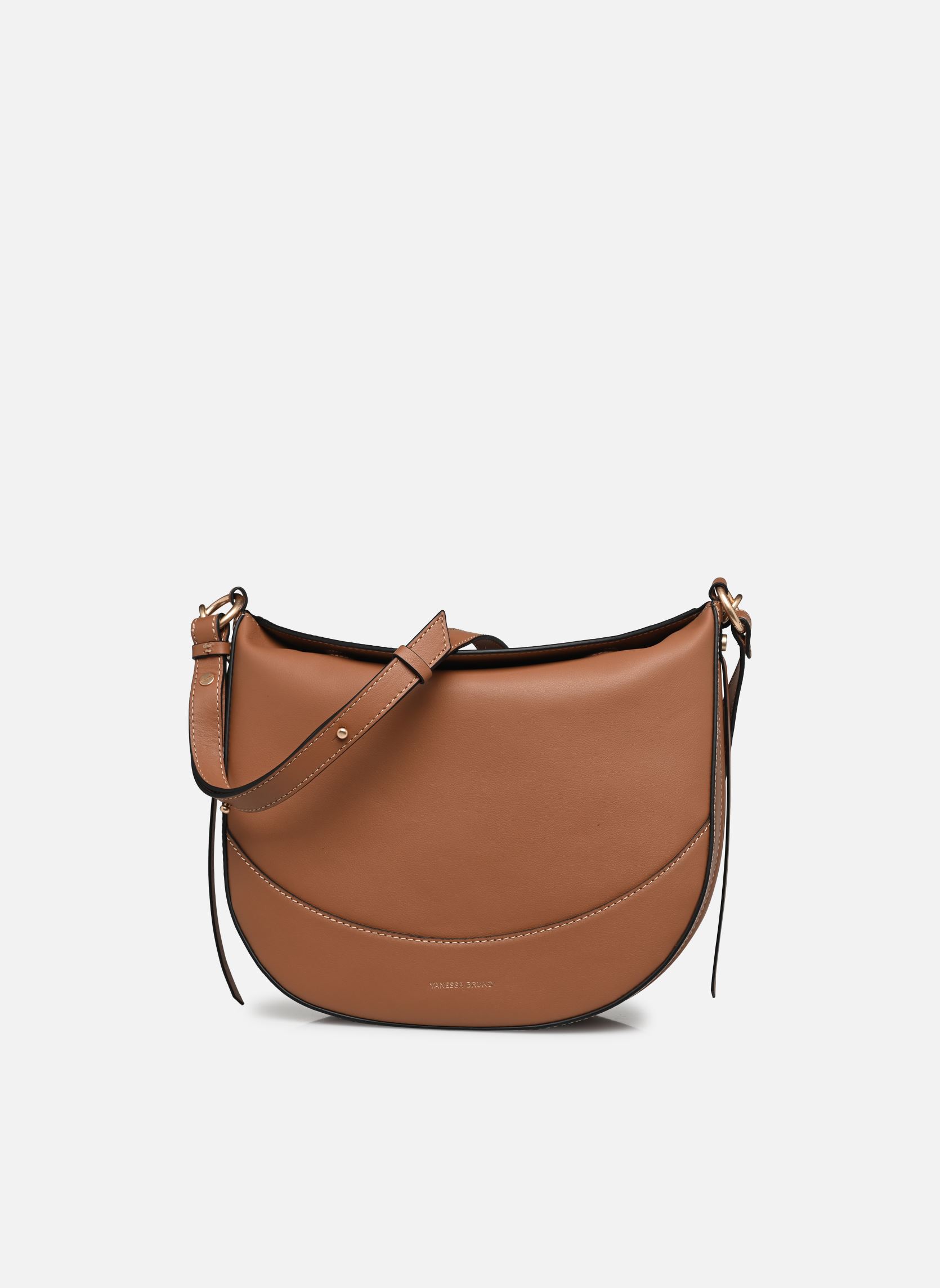 Schoudertassen Daily Bag dames bruin Vanessa Bruno Schoudertassen Daily Bag dames bruin Biscuit