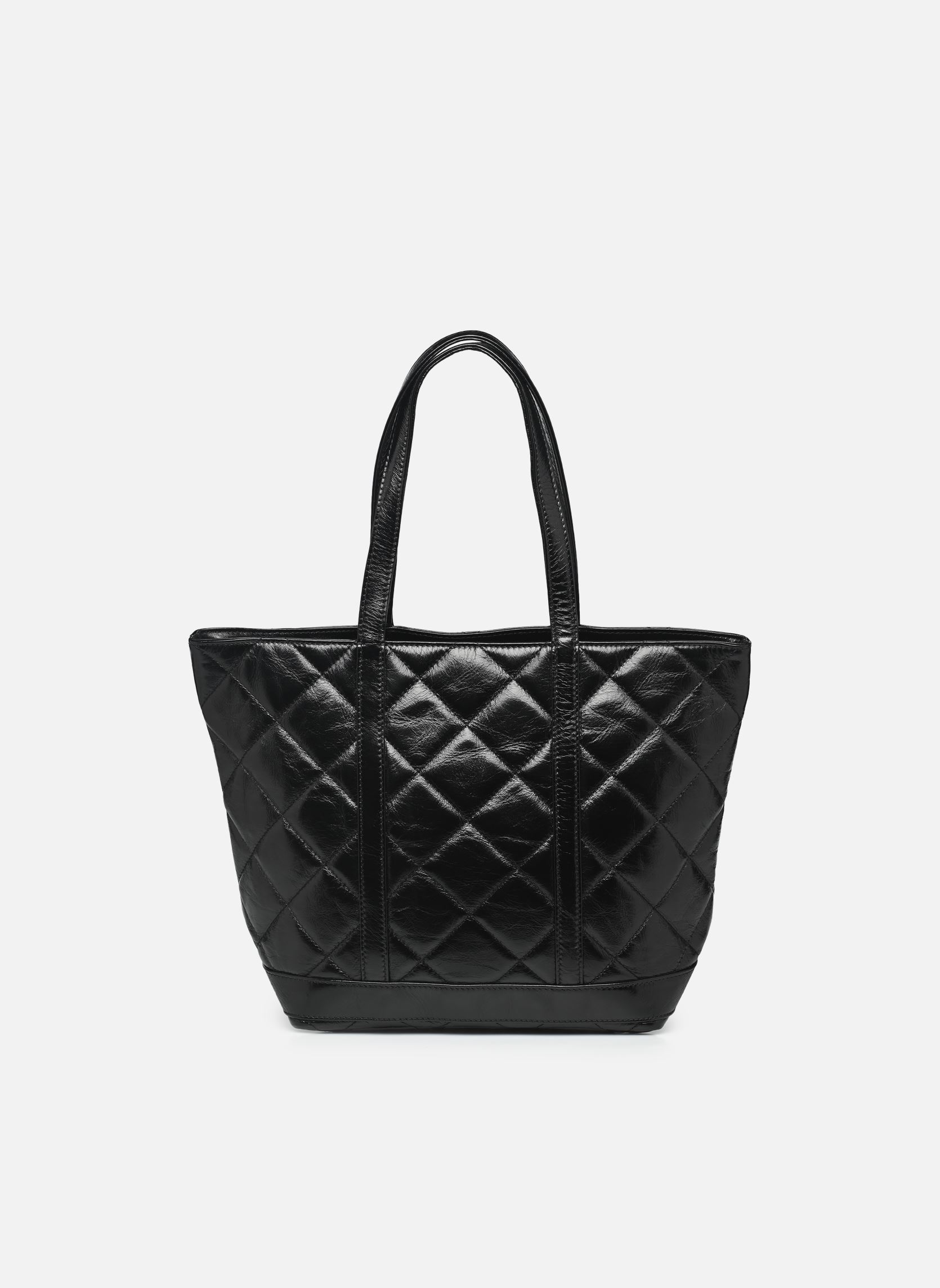 Shopper Cabas M cuir matelassé damen schwarz Vanessa Bruno Shopper Cabas M cuir matelassé damen schwarz NOIR