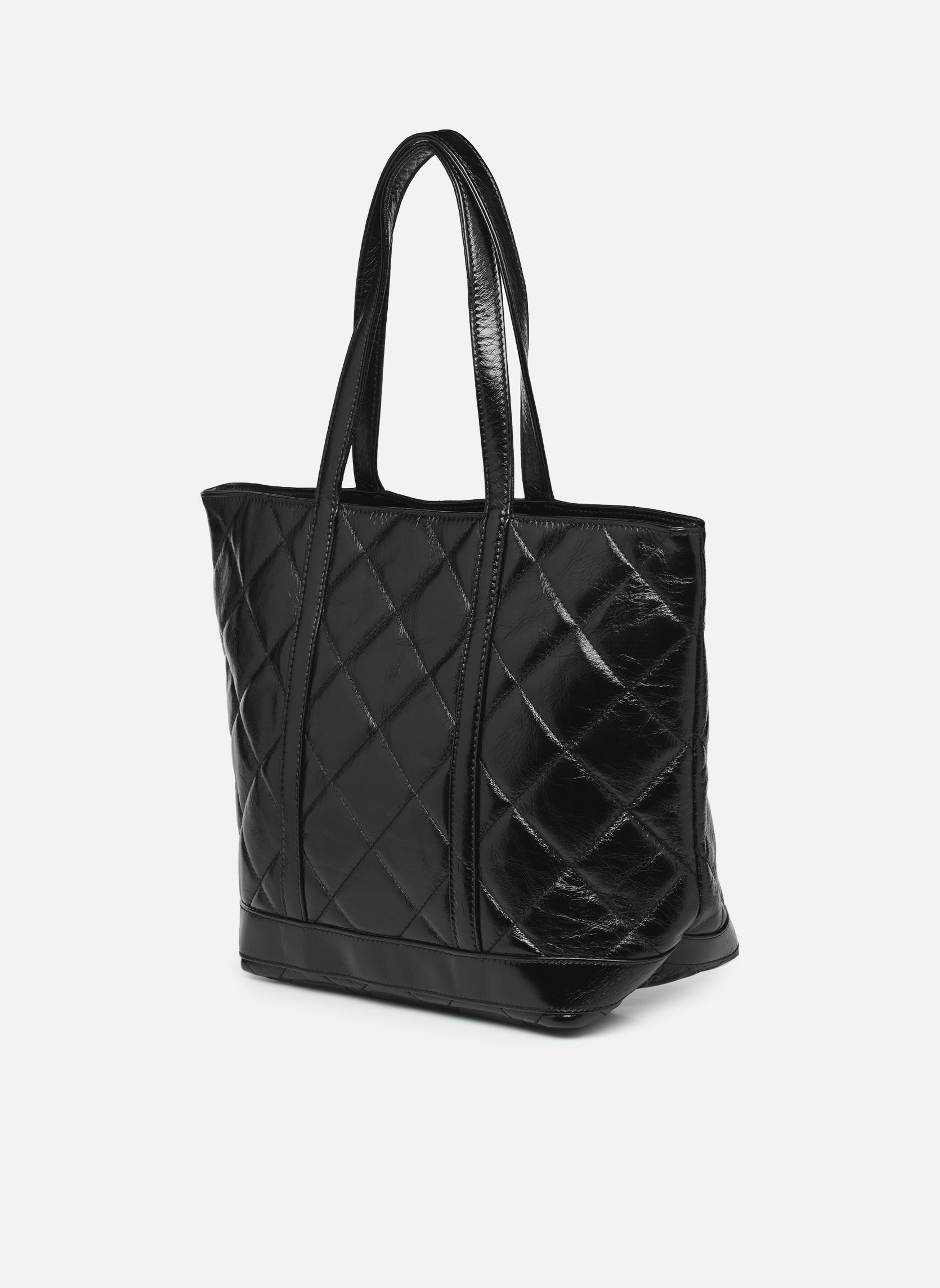 Shopper Cabas M cuir matelassé damen schwarz Vanessa Bruno Shopper Cabas M cuir matelassé damen schwarz NOIR