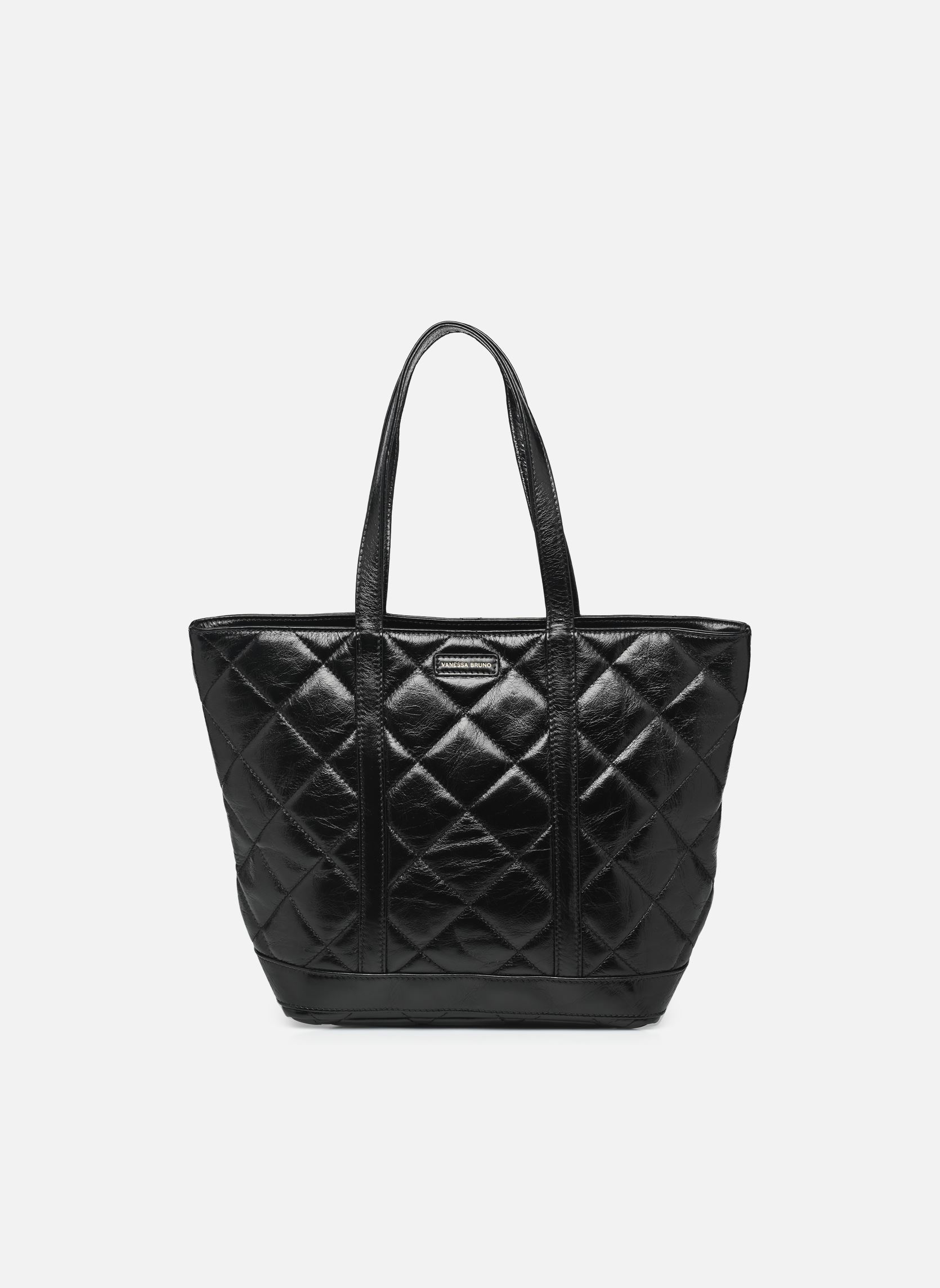 Shopper Cabas M cuir matelassé damen schwarz Vanessa Bruno Shopper Cabas M cuir matelassé damen schwarz NOIR