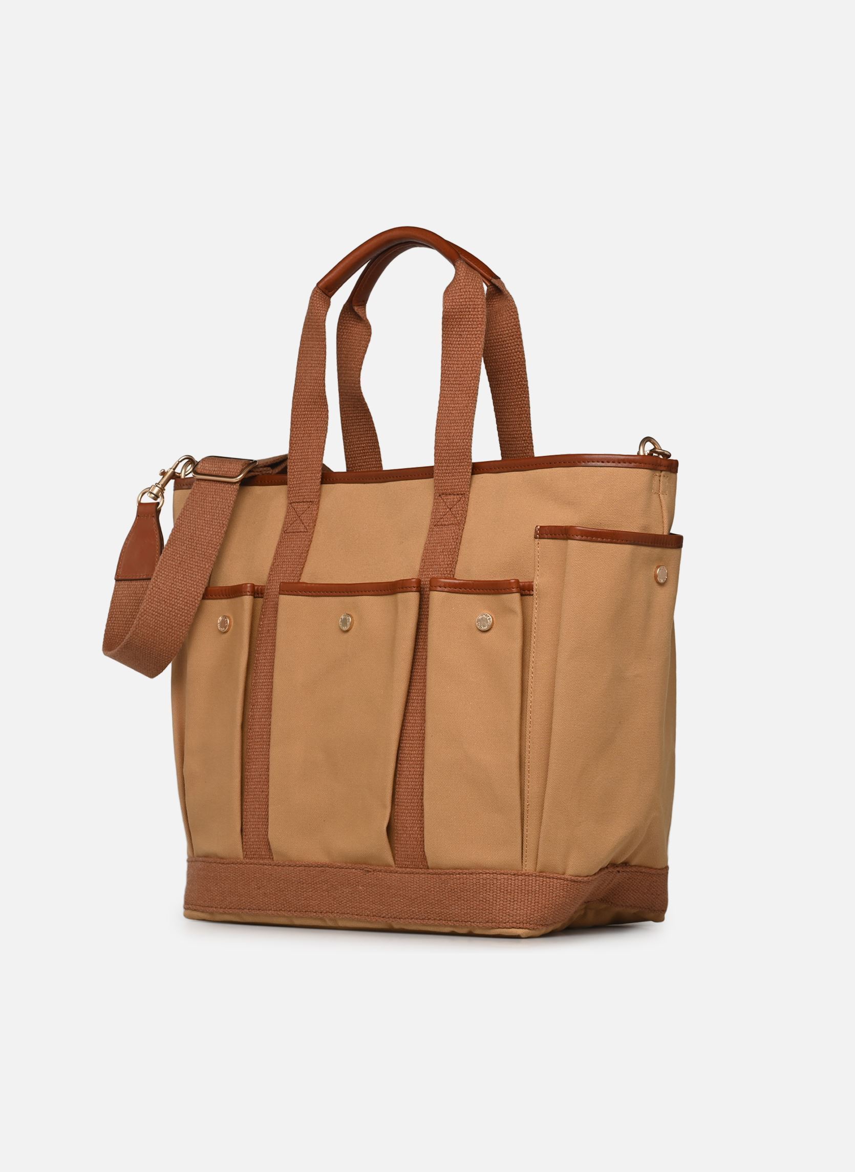 Cabas Cabas Multipoch femme marron Vanessa Bruno Cabas Cabas Multipoch femme marron CAPUCCINO