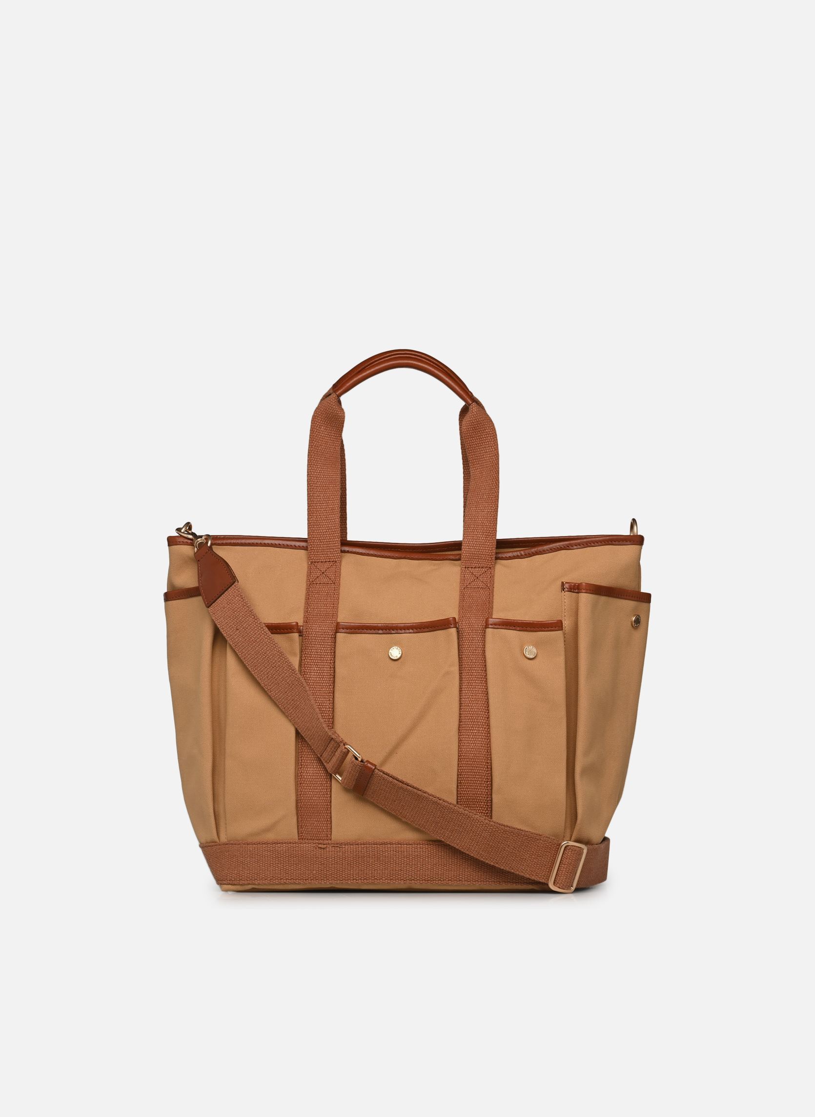 Cabas Cabas Multipoch femme marron Vanessa Bruno Cabas Cabas Multipoch femme marron CAPUCCINO