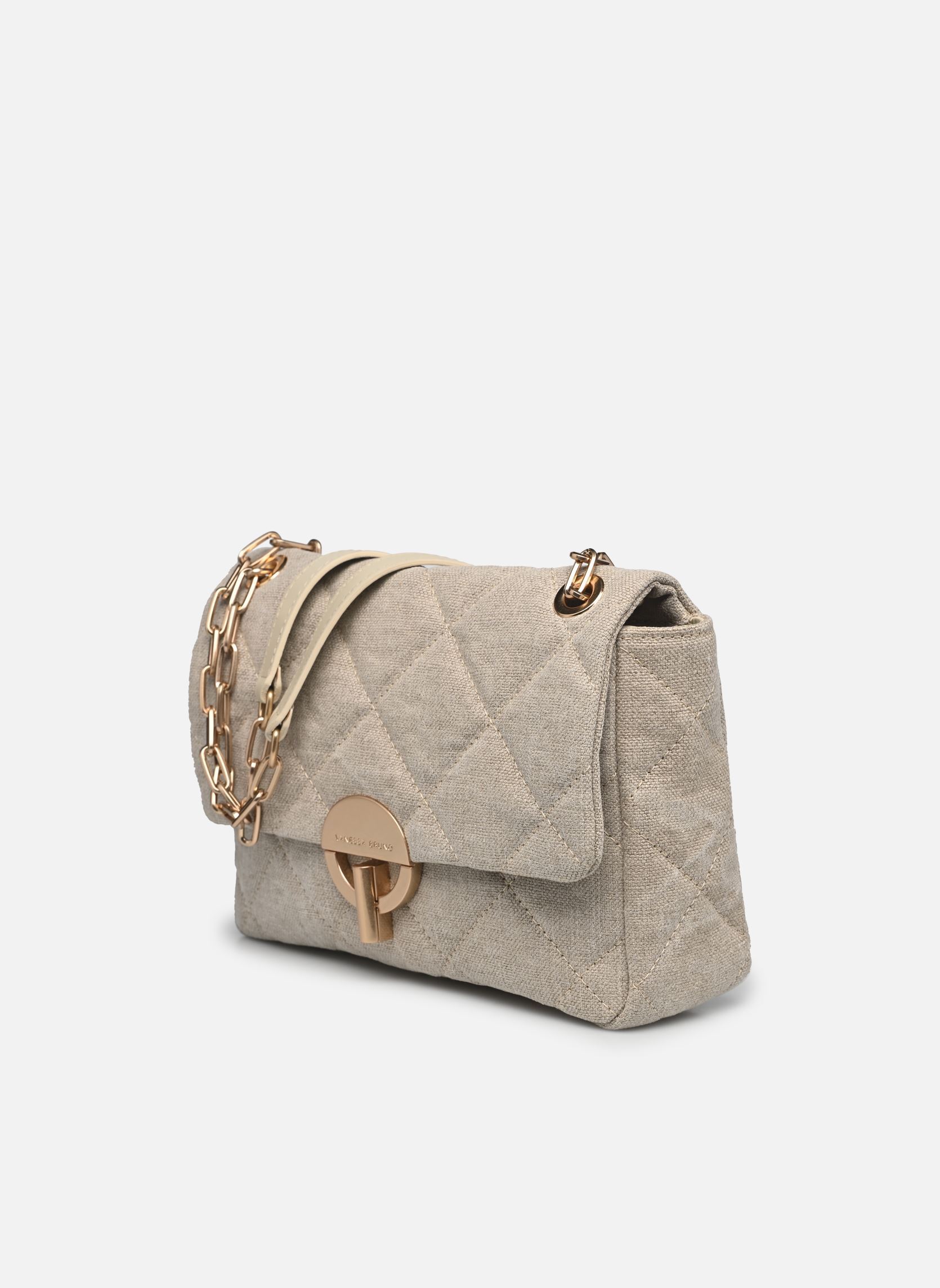 Schoudertassen Grand Moon En Lin Denim dames beige Vanessa Bruno Schoudertassen Grand Moon En Lin Denim dames beige SABLE