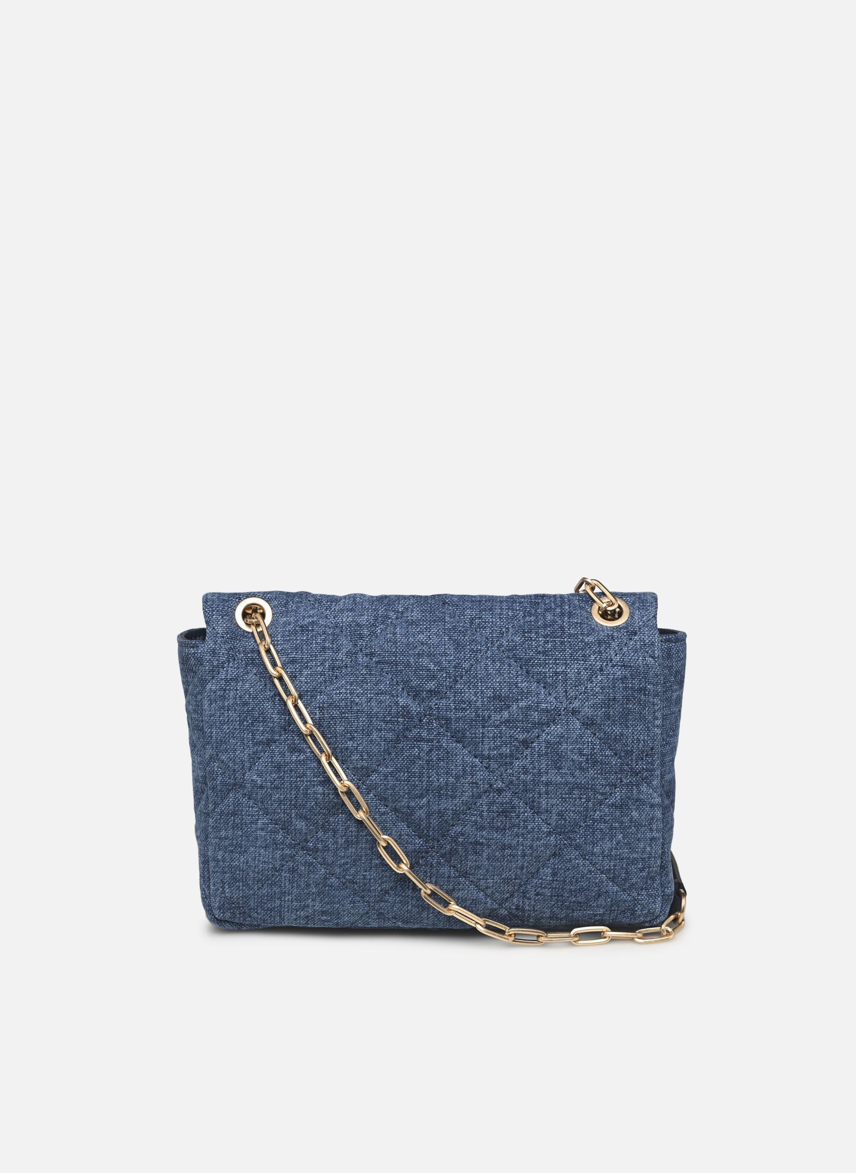Umhängetaschen Grand Moon En Lin Denim damen blau Vanessa Bruno Umhängetaschen Grand Moon En Lin Denim damen blau INDIGO