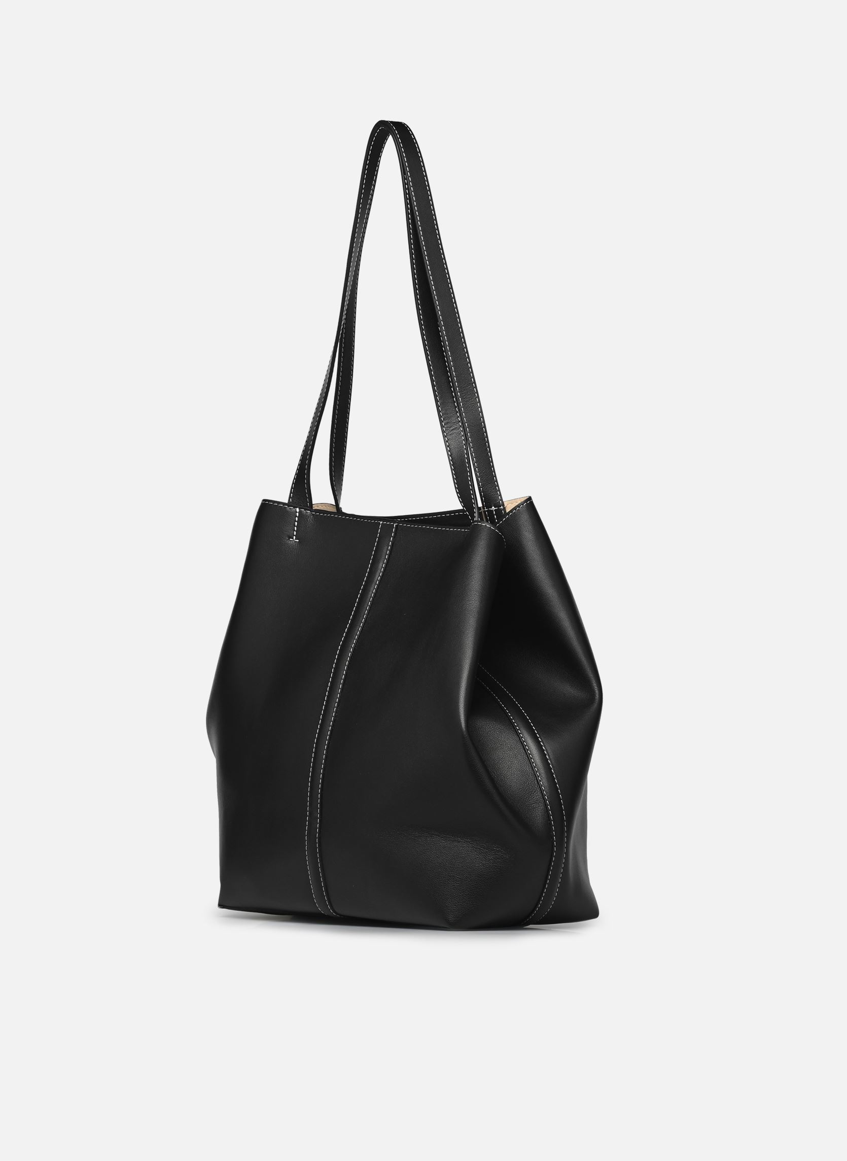 Grote winkelzak Tote Bag Gm dames zwart Vanessa Bruno Grote winkelzak Tote Bag Gm dames zwart Noir