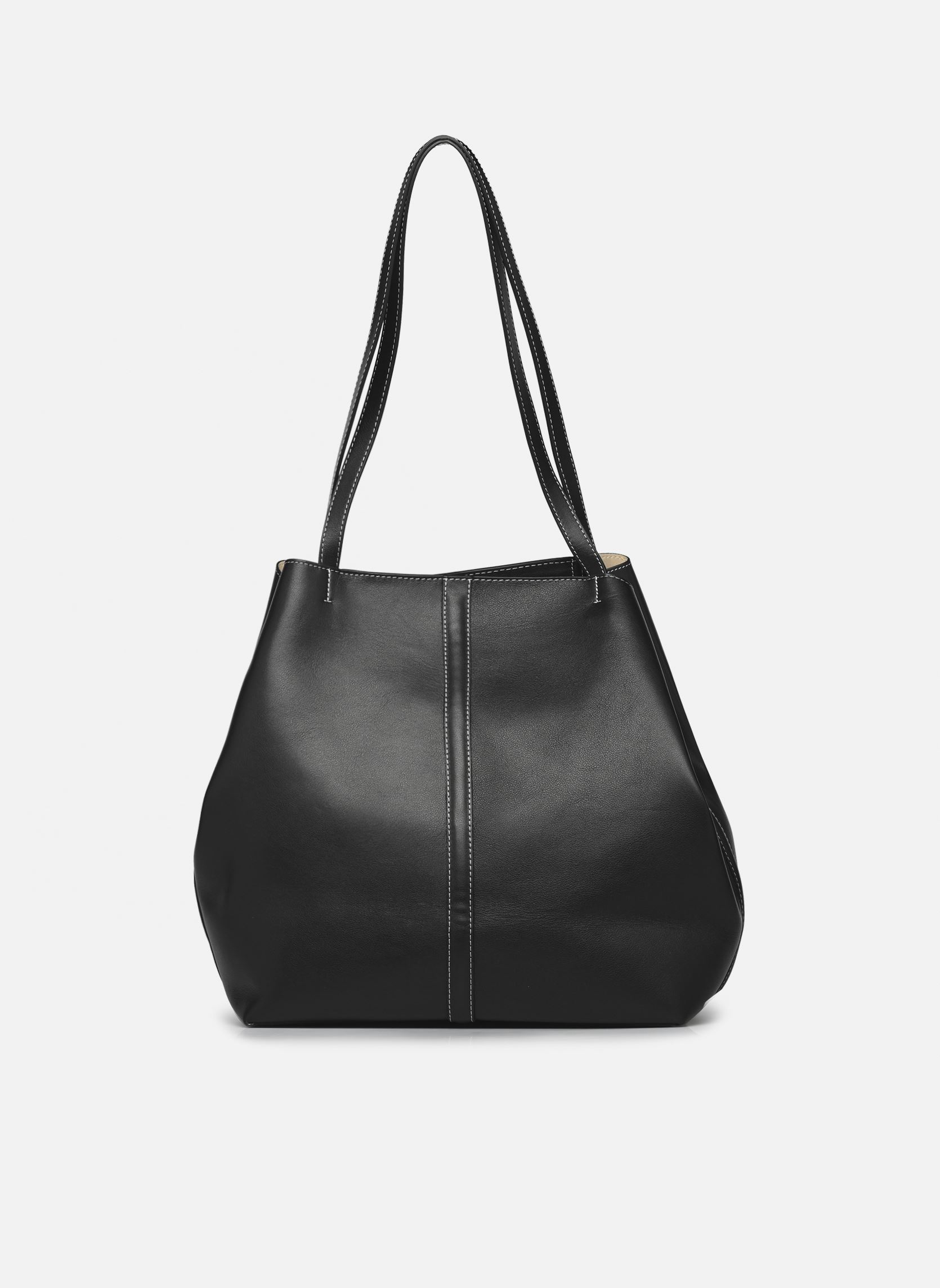 Grote winkelzak Tote Bag Gm dames zwart Vanessa Bruno Grote winkelzak Tote Bag Gm dames zwart Noir
