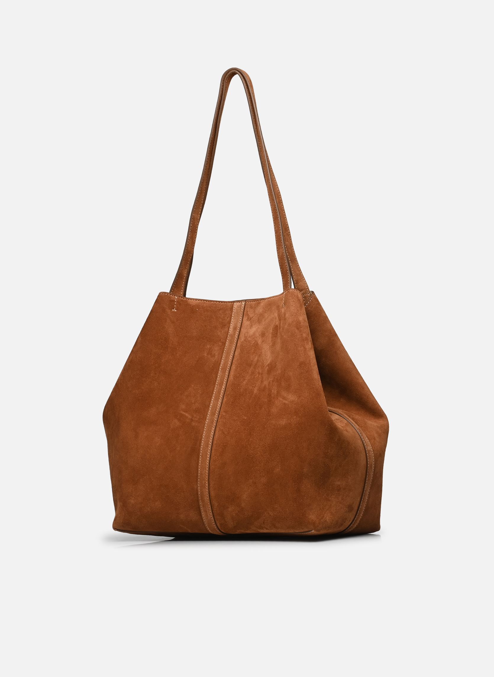 Grote winkelzak Daily Tote Bag Gm dames bruin Vanessa Bruno Grote winkelzak Daily Tote Bag Gm dames bruin BISCUIT