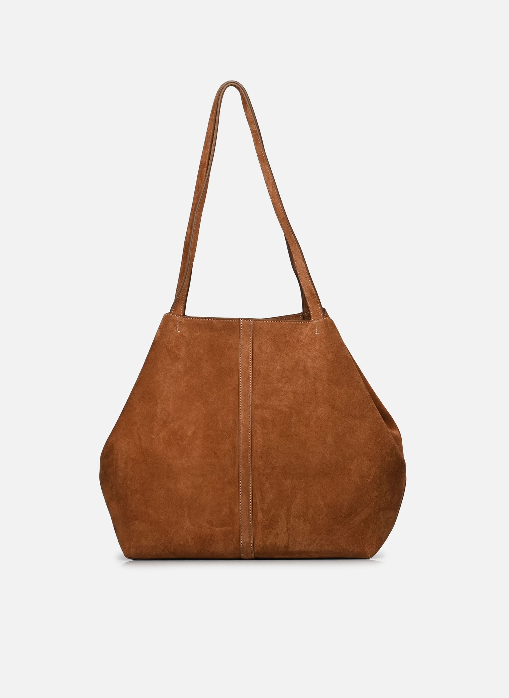 Grote winkelzak Daily Tote Bag Gm dames bruin Vanessa Bruno Grote winkelzak Daily Tote Bag Gm dames bruin BISCUIT