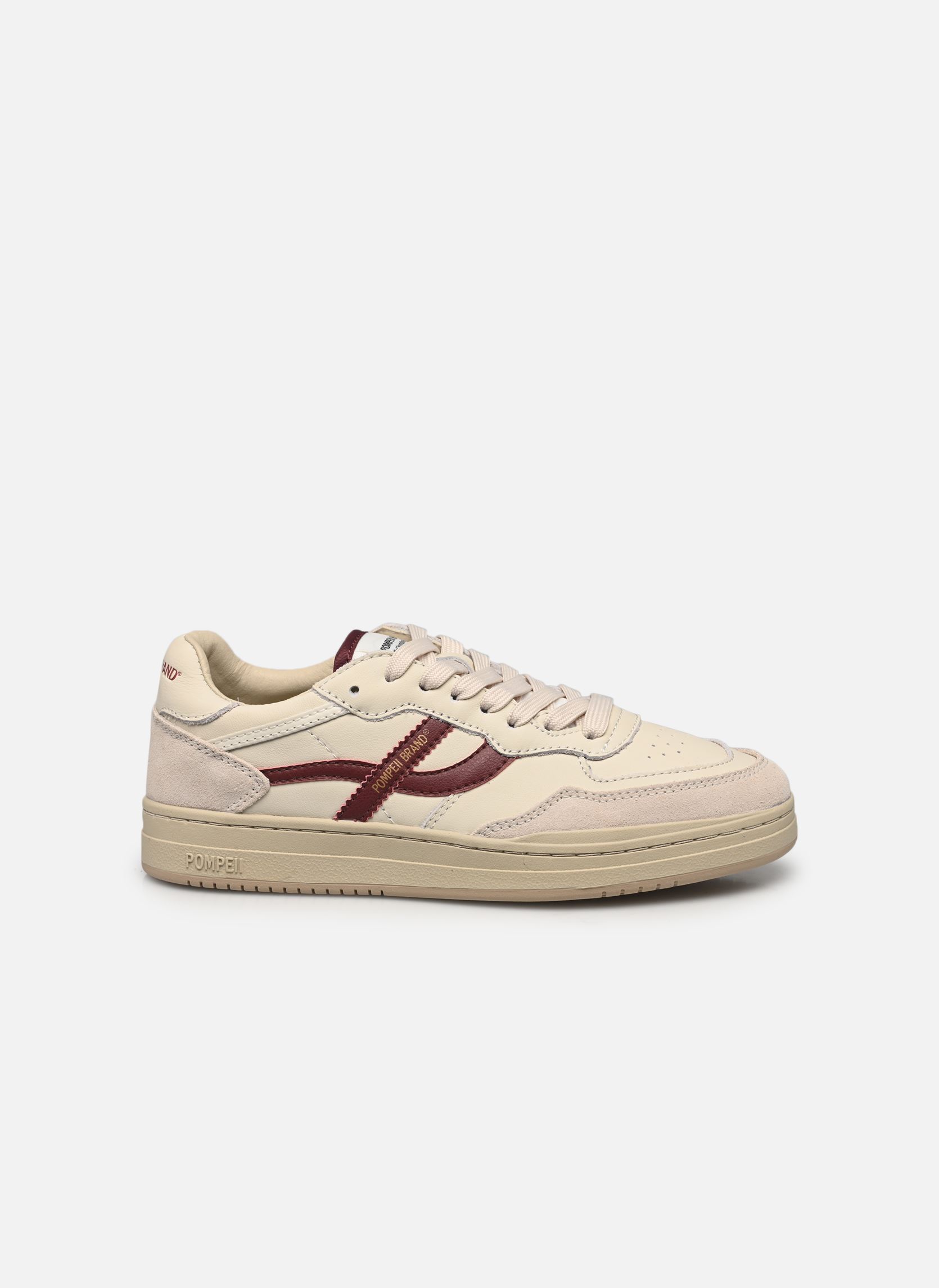 Sneaker ELAN PIPPA LEATHER weiß Pompeii Sneaker ELAN PIPPA LEATHER weiß ECRU BURGUNDY