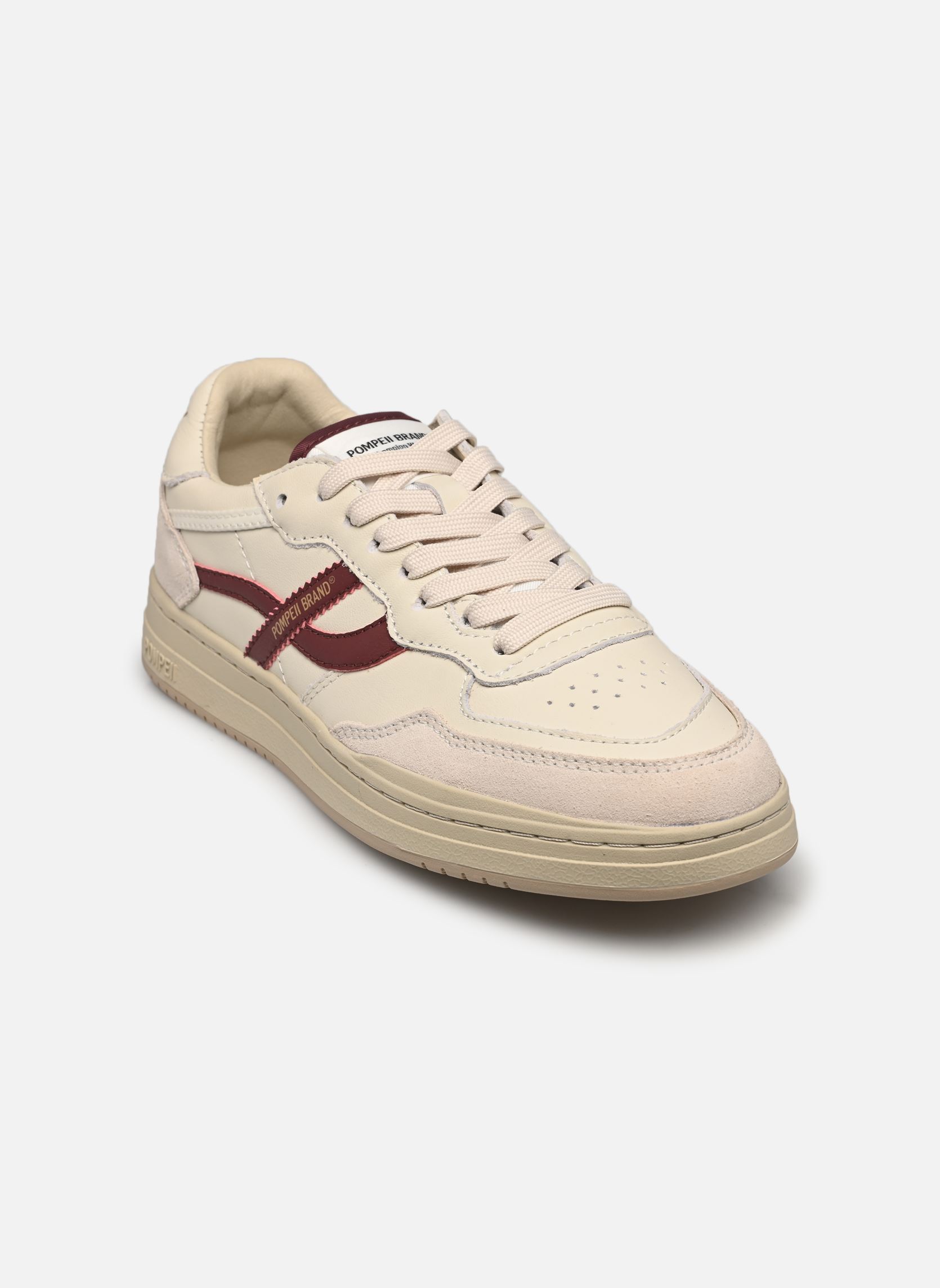 Sneaker ELAN PIPPA LEATHER weiß Pompeii Sneaker ELAN PIPPA LEATHER weiß ECRU BURGUNDY