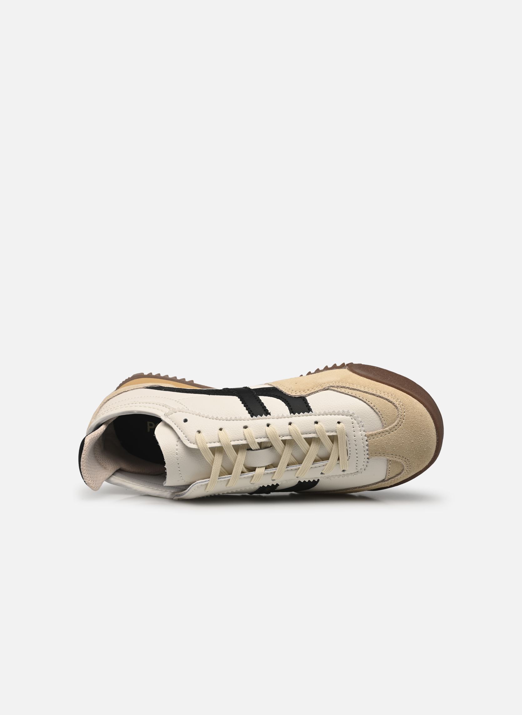 Sneaker KITE LEATHER damen weiß Pompeii Sneaker KITE LEATHER damen weiß ECRU BLACK