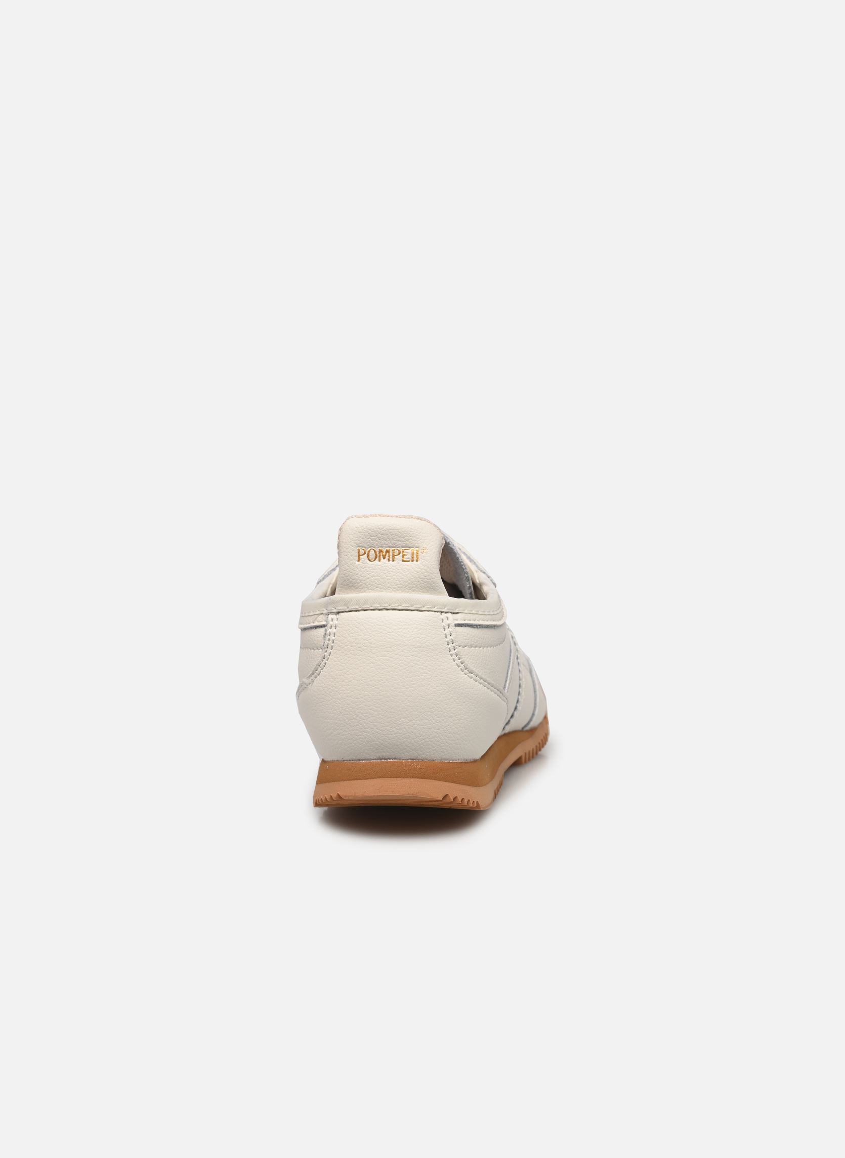 Sneaker KITE LEATHER damen weiß Pompeii Sneaker KITE LEATHER damen weiß WHITE OFF