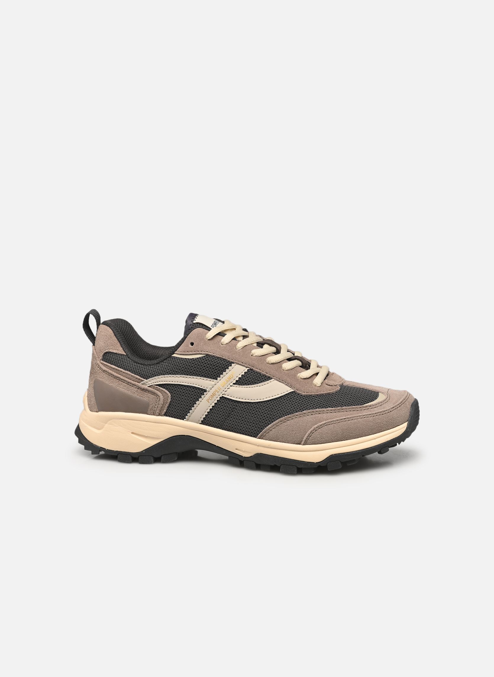 Baskets running BLAZE NYLON homme marron Pompeii Baskets running BLAZE NYLON homme marron NIQUEL ANTHRACITE