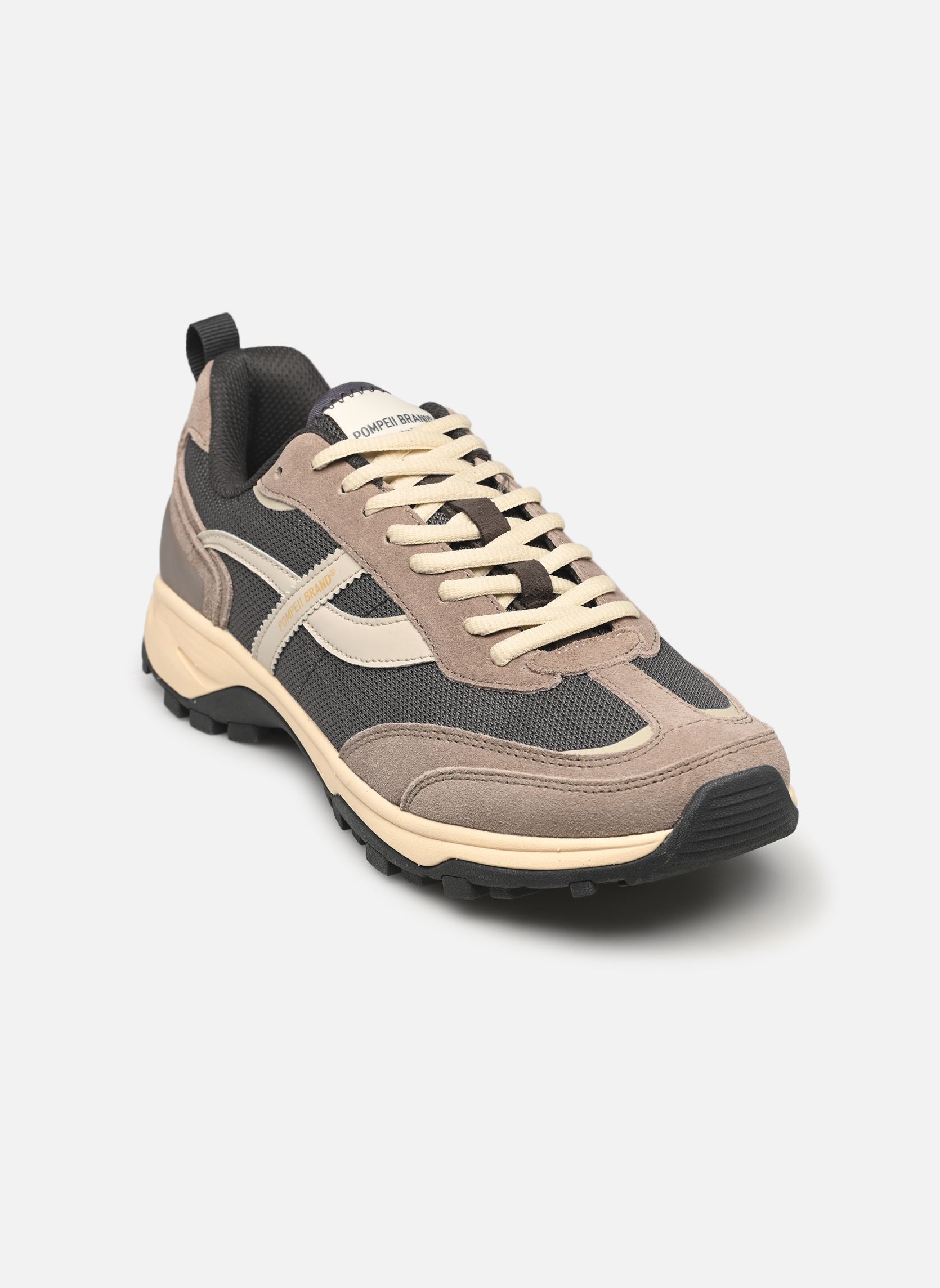 Baskets running BLAZE NYLON homme marron Pompeii Baskets running BLAZE NYLON homme marron NIQUEL ANTHRACITE