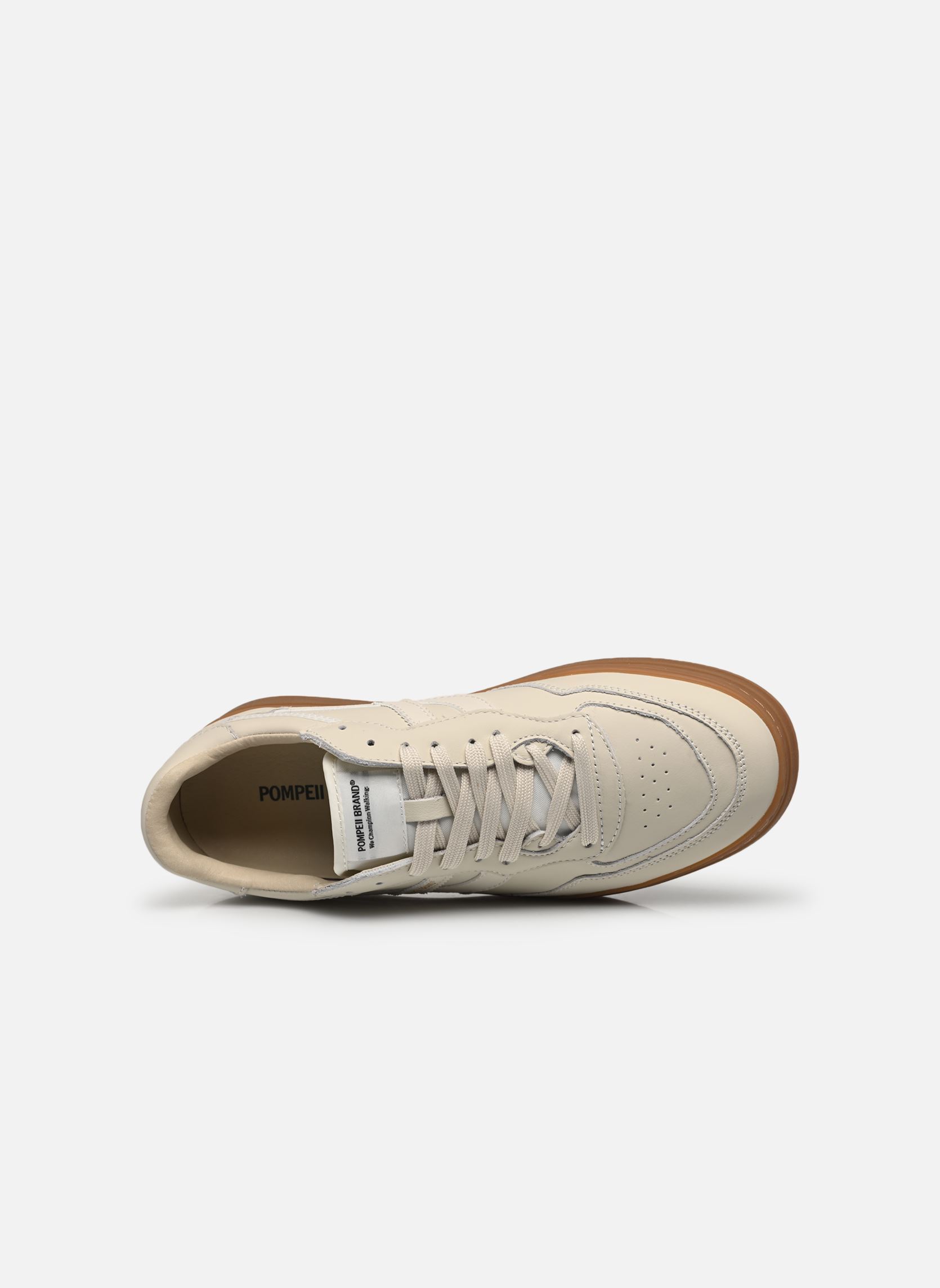 Baskets basses ELAN PIPPA LEATHER M homme blanc Pompeii Baskets basses ELAN PIPPA LEATHER M homme blanc ECRU GUM