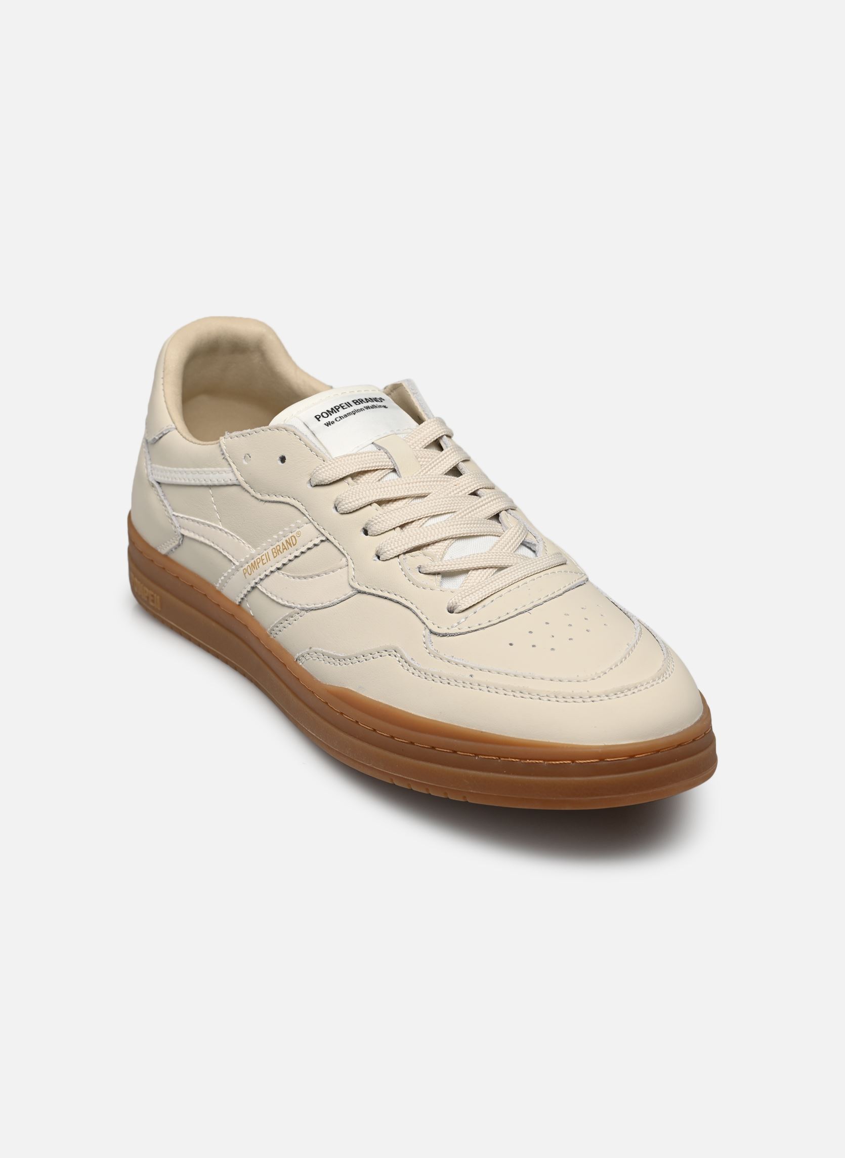 Baskets basses ELAN PIPPA LEATHER M homme blanc Pompeii Baskets basses ELAN PIPPA LEATHER M homme blanc ECRU GUM