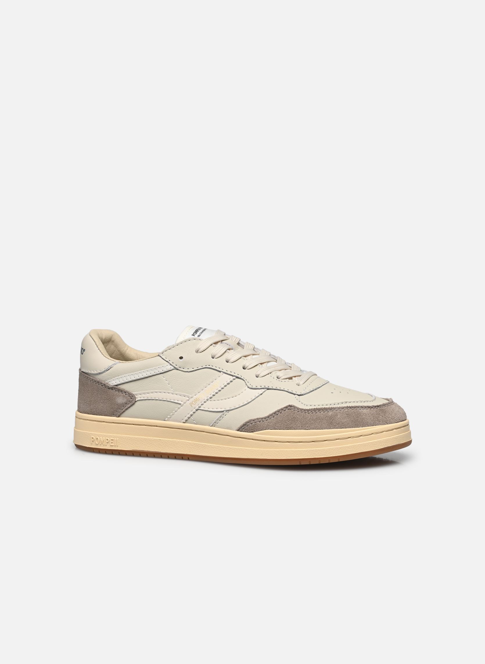 Baskets basses ELAN PIPPA LEATHER M homme gris Pompeii Baskets basses ELAN PIPPA LEATHER M homme gris ECRU GREY
