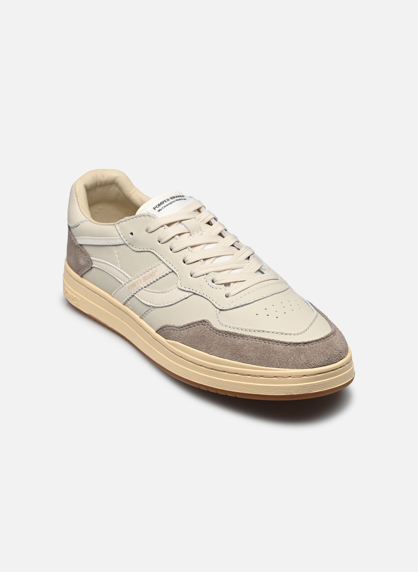 Baskets basses ELAN PIPPA LEATHER M homme gris Pompeii Baskets basses ELAN PIPPA LEATHER M homme gris ECRU GREY