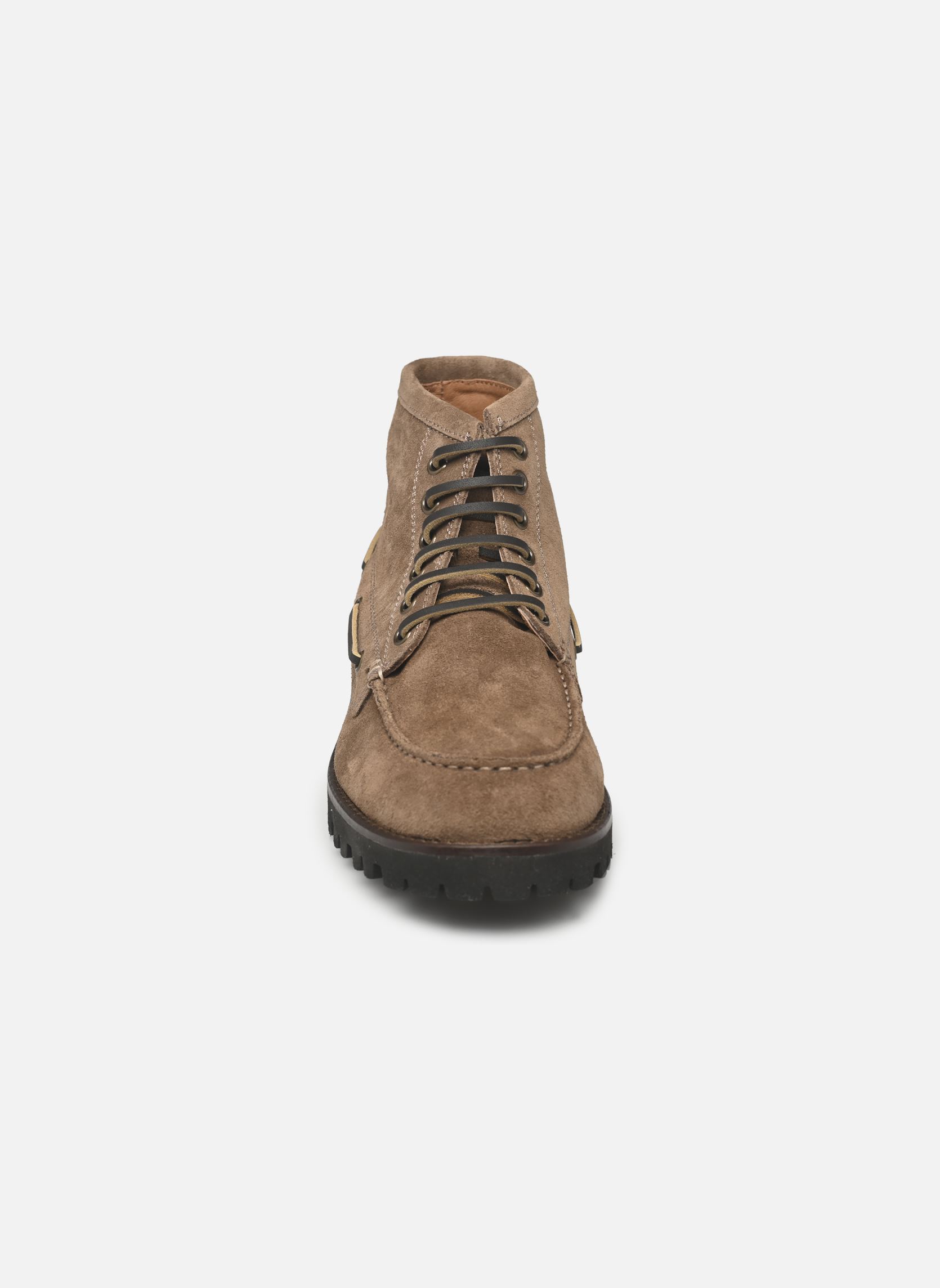 Derbys BRISTOL BOOT SUEDE herren braun Pompeii Derbys BRISTOL BOOT SUEDE herren braun TAUPE