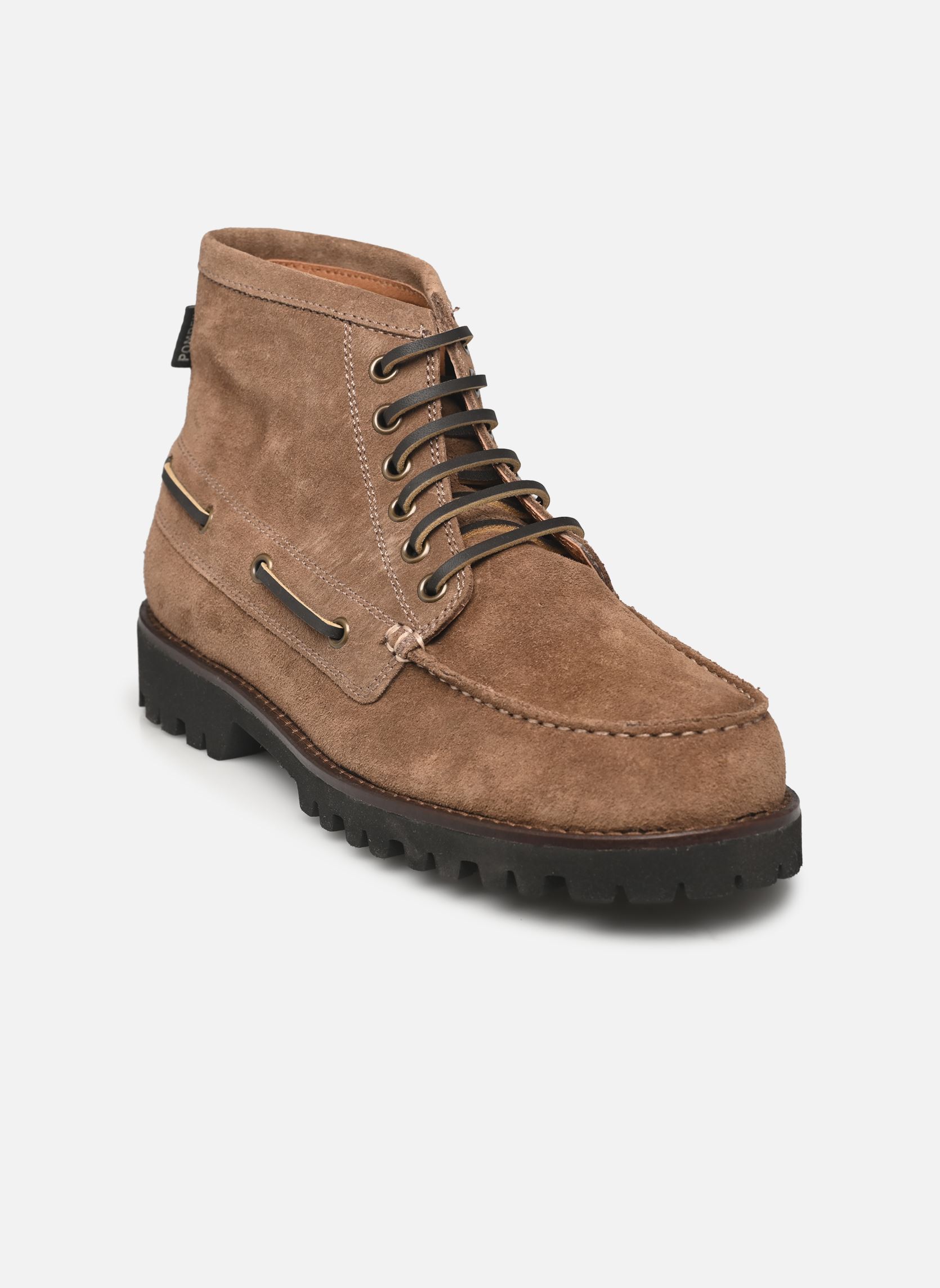 Derbys BRISTOL BOOT SUEDE herren braun Pompeii Derbys BRISTOL BOOT SUEDE herren braun TAUPE