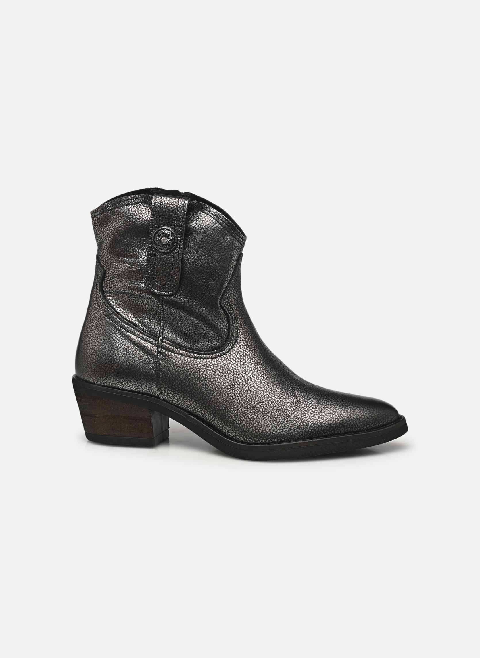 Bottines santiags RS.GLORY femme argent Redskins Bottines santiags RS.GLORY femme argent ARGENTO