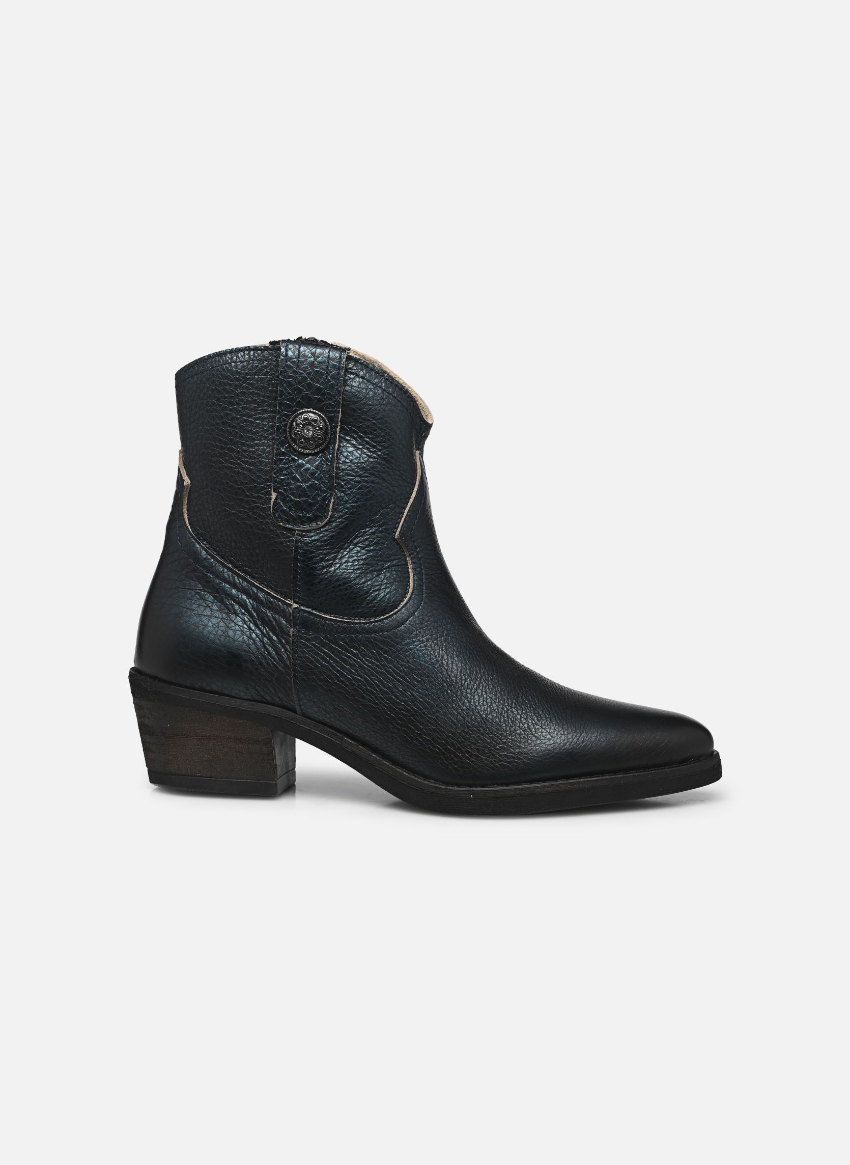 Bottines santiags RS.GLORY femme bleu Redskins Bottines santiags RS.GLORY femme bleu PETROLEO