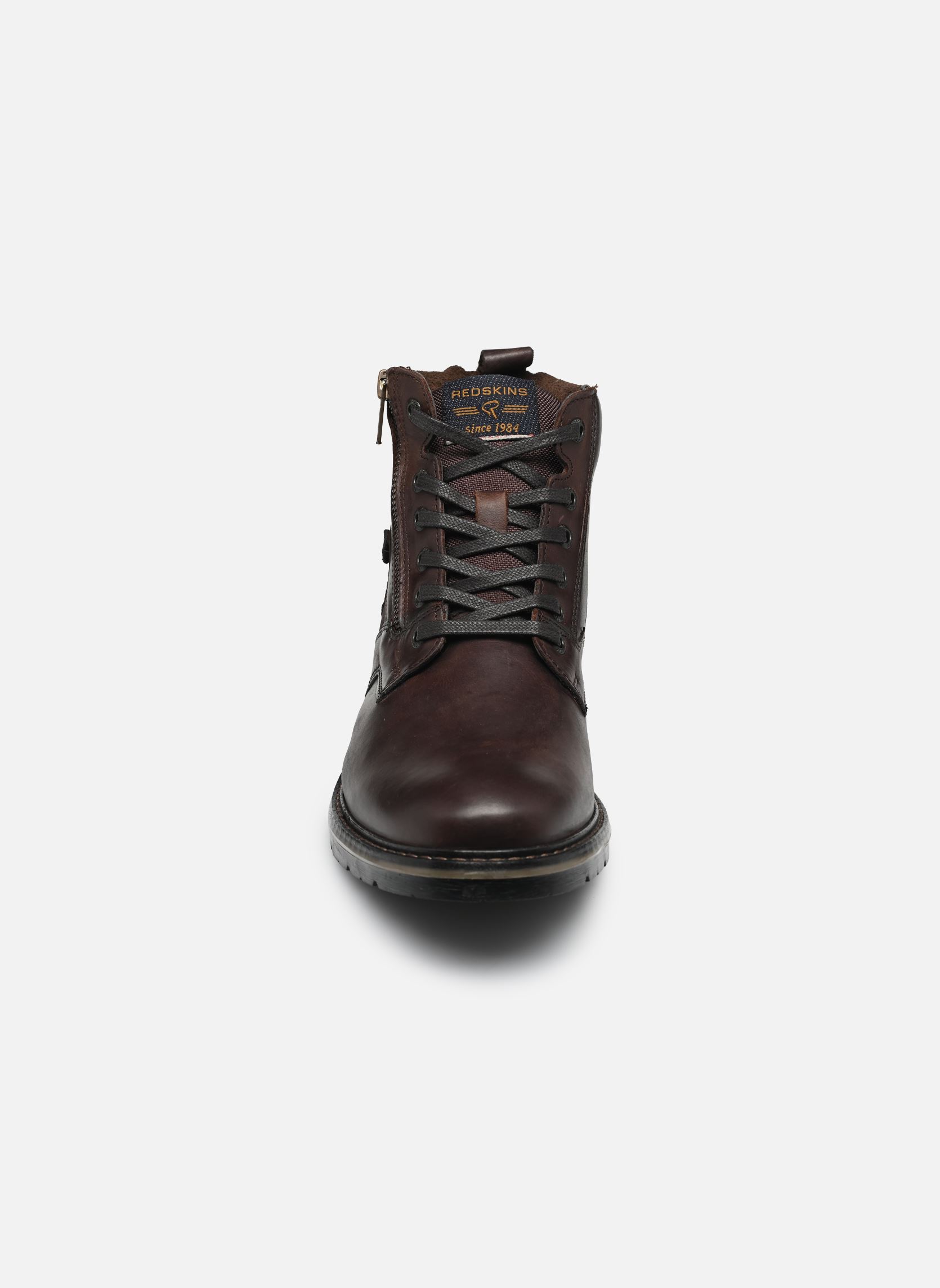 Geschnürte Stiefeletten ETERNITY herren braun Redskins Geschnürte Stiefeletten ETERNITY herren braun CHATAIGNE