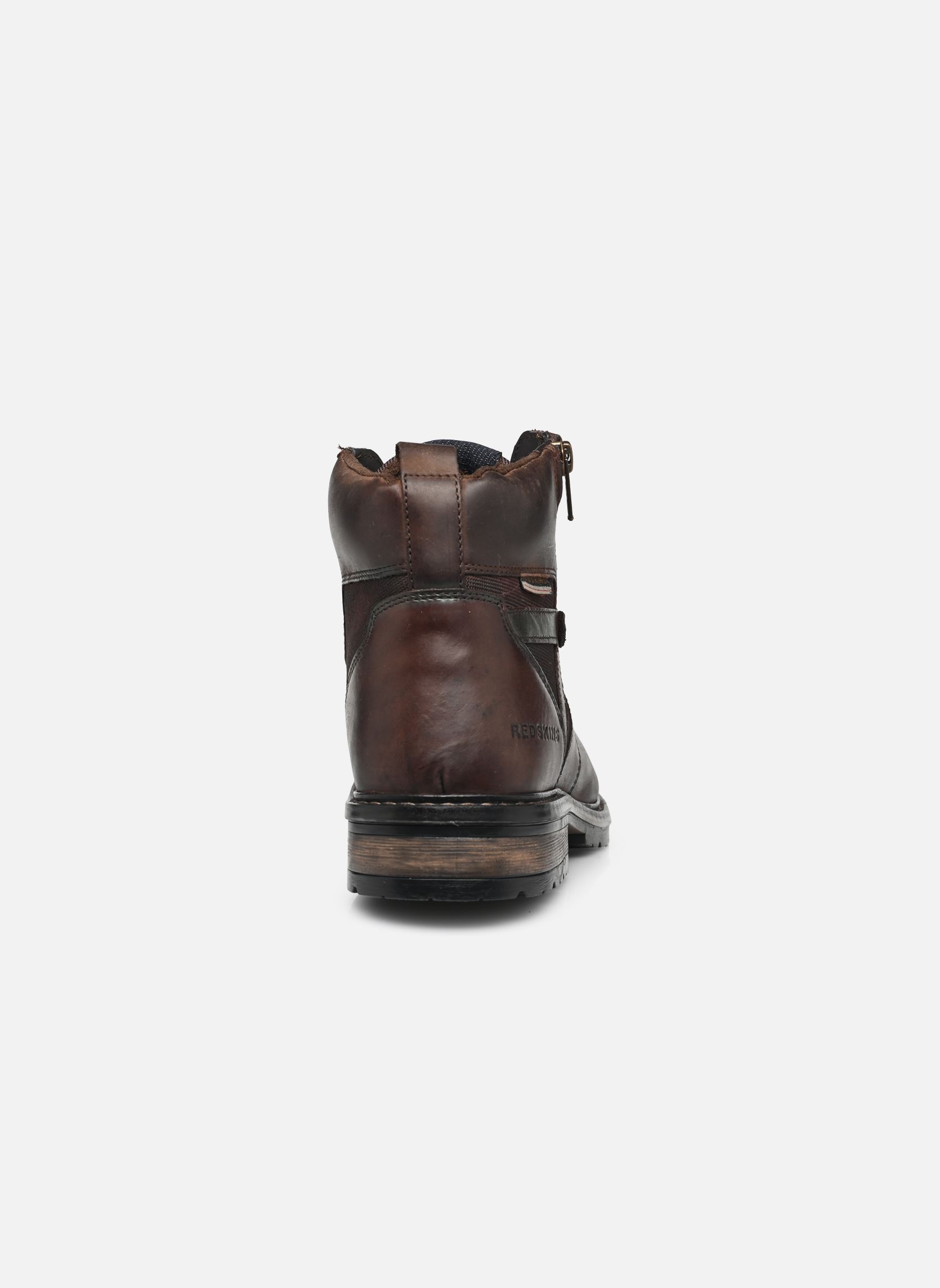 Geschnürte Stiefeletten ETERNITY herren braun Redskins Geschnürte Stiefeletten ETERNITY herren braun CHATAIGNE