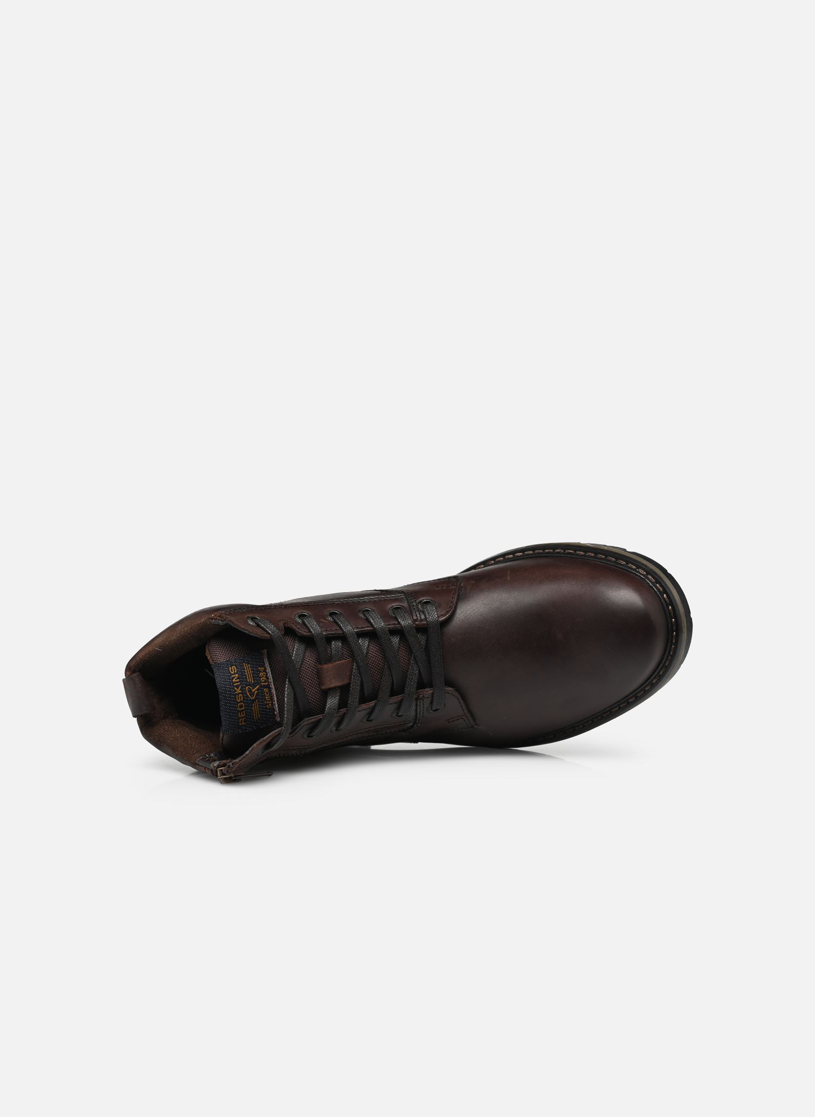 Geschnürte Stiefeletten ETERNITY herren braun Redskins Geschnürte Stiefeletten ETERNITY herren braun CHATAIGNE