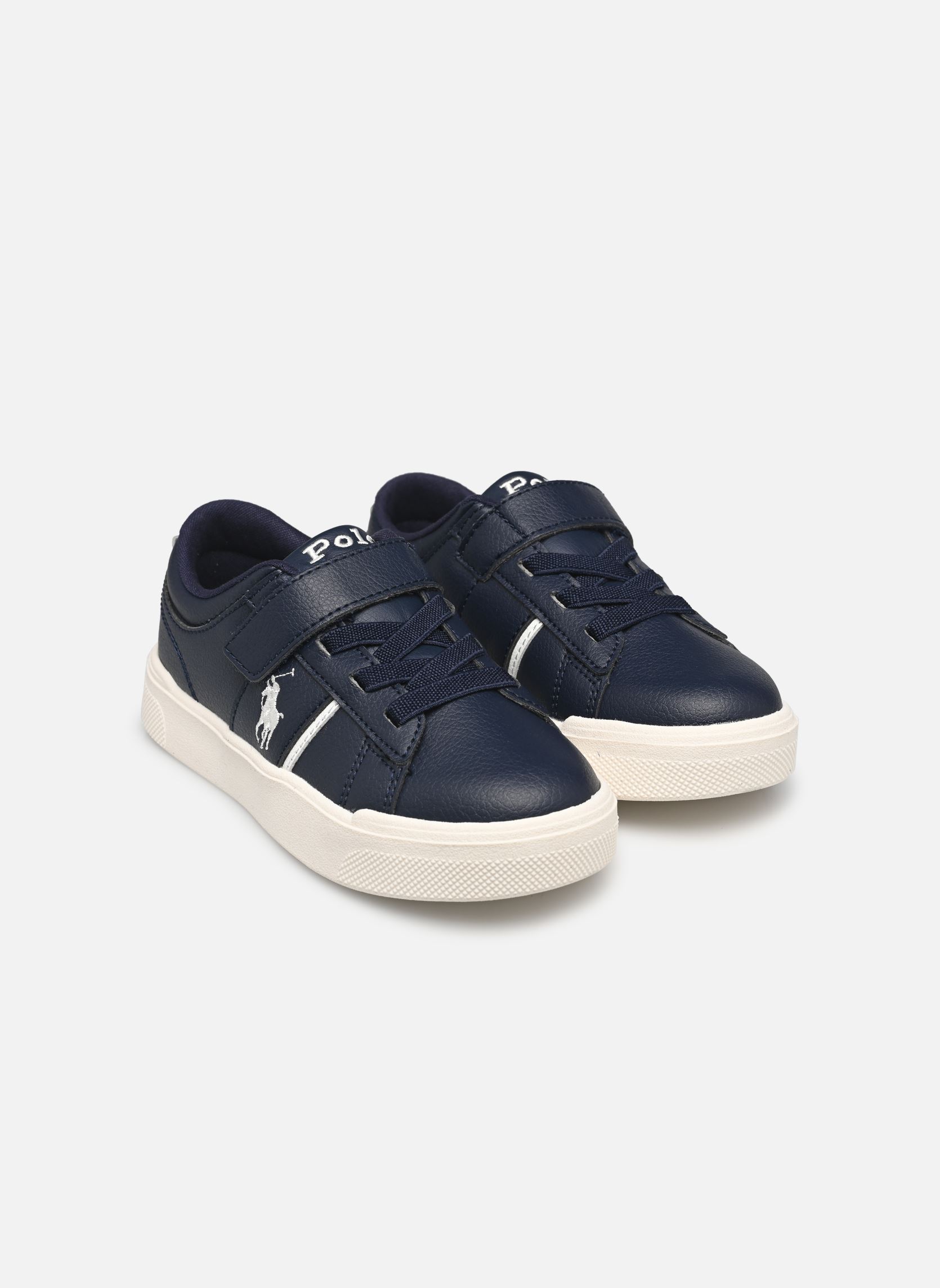 Baskets basses Frazier Ps garçon bleu Polo Ralph Lauren Baskets basses Frazier Ps garçon bleu NAVY TUMBLED/WHITE